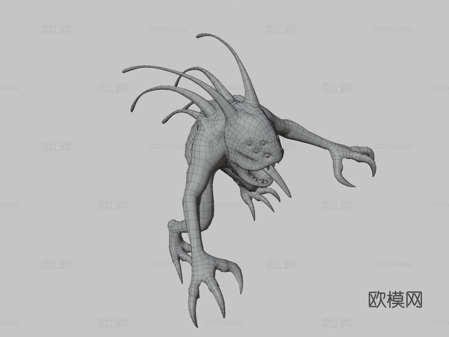 ANGLEROX动画3d模型