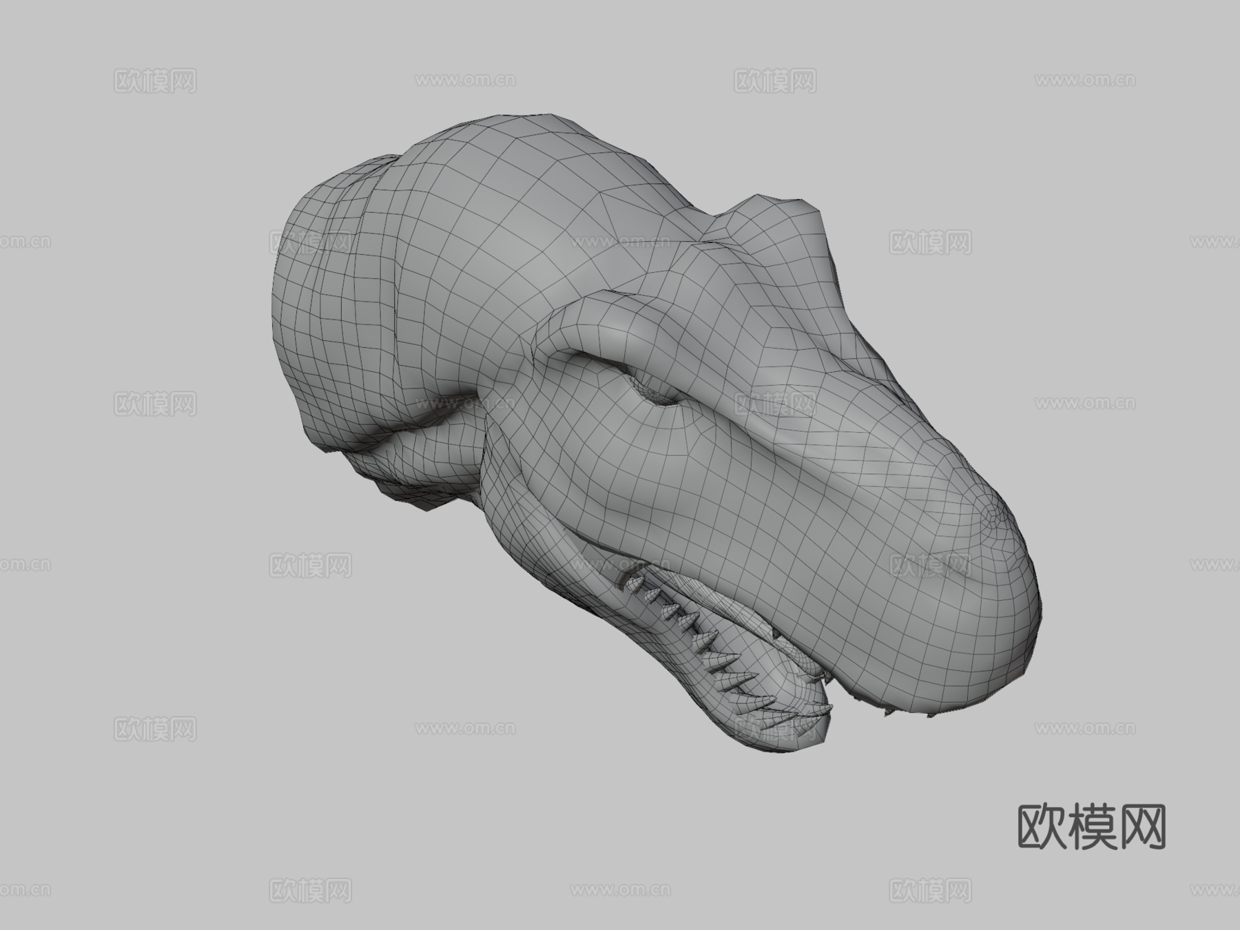 霸王龙3d模型