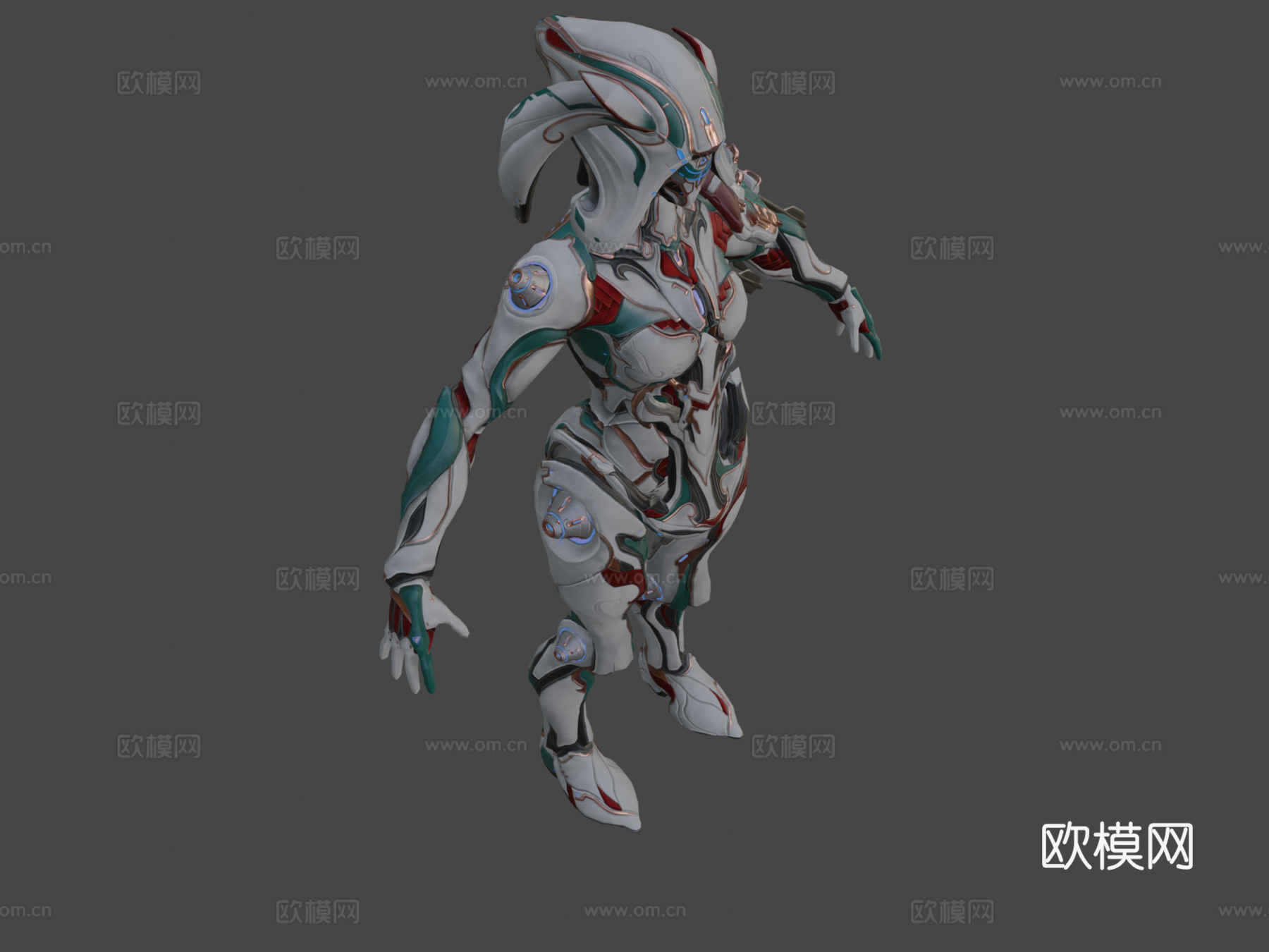 星际战甲-伊瓦拉-妖怪3d模型