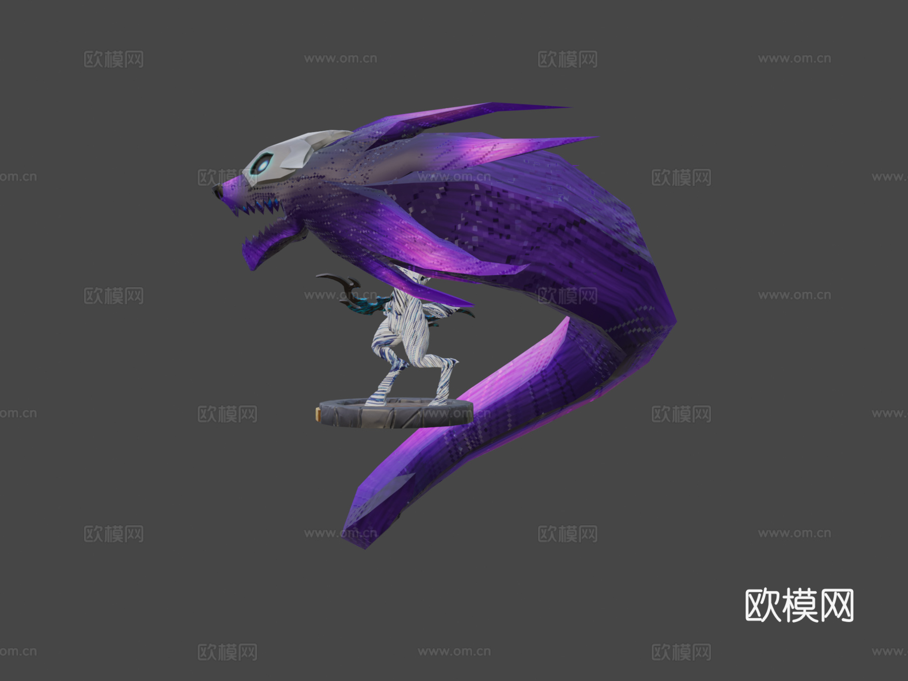 千珏-英雄联盟3d模型