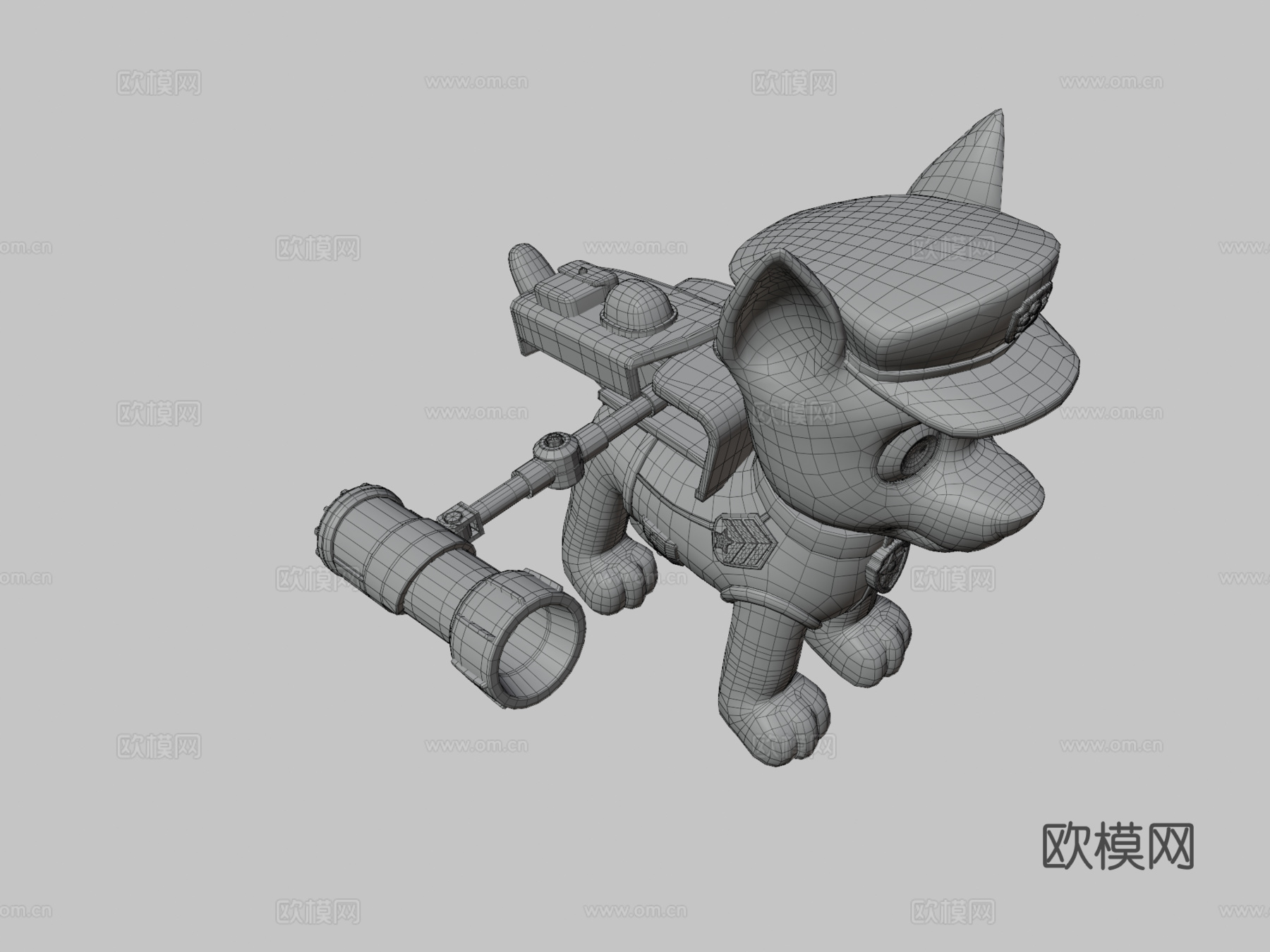 追踪-汪汪队立大功3d模型