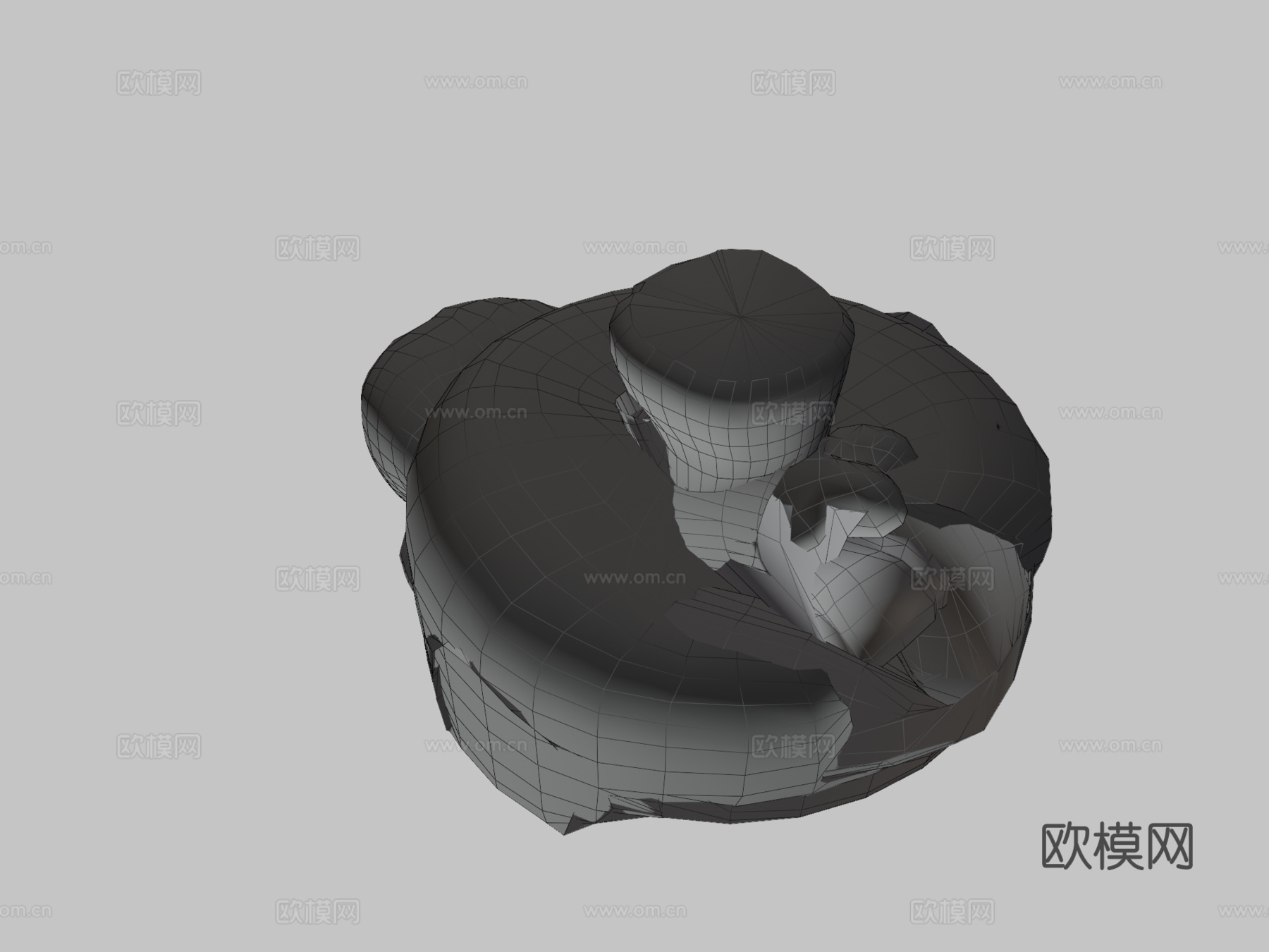 布鲁伊3d模型
