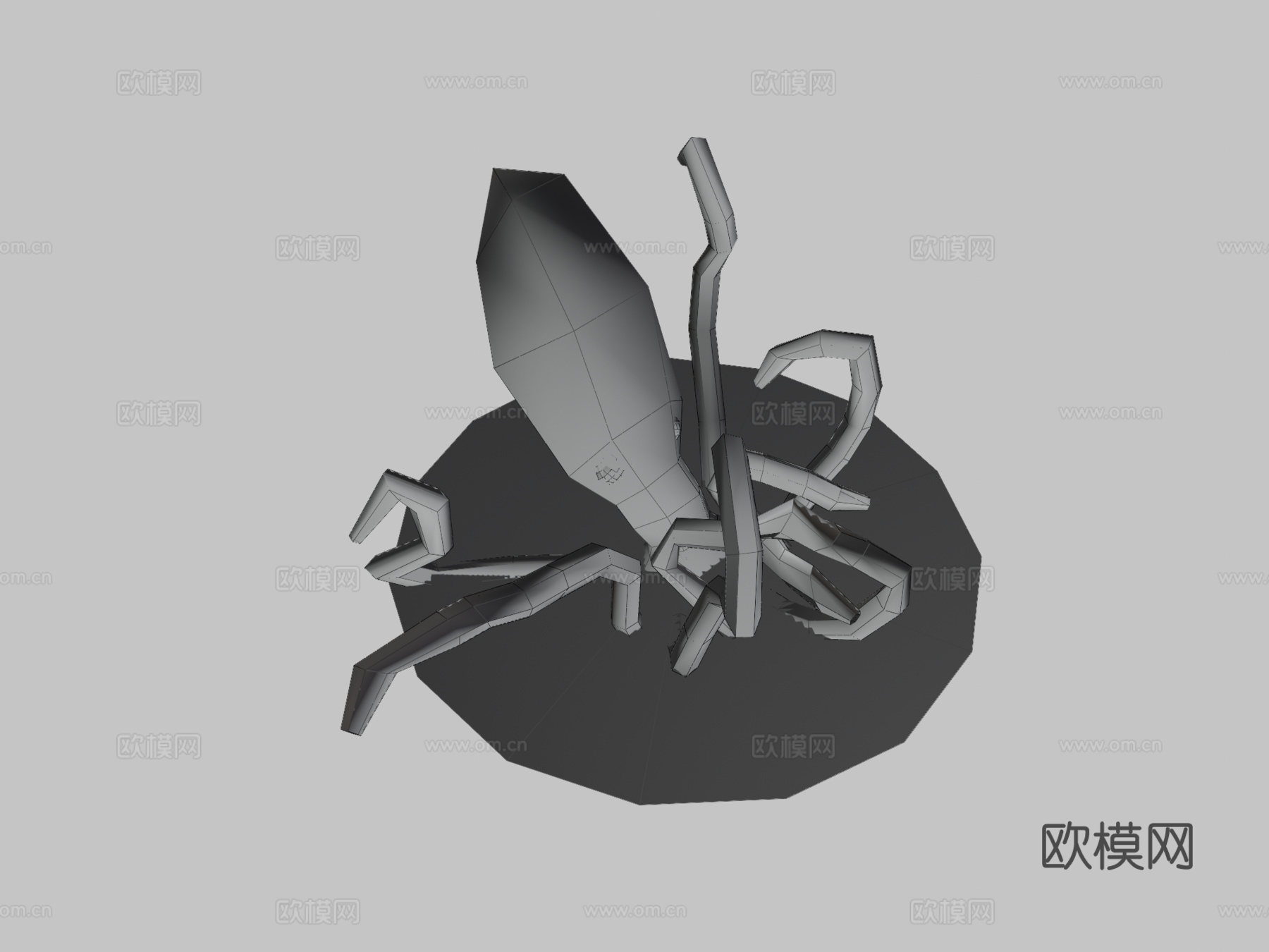 北海巨妖3d模型