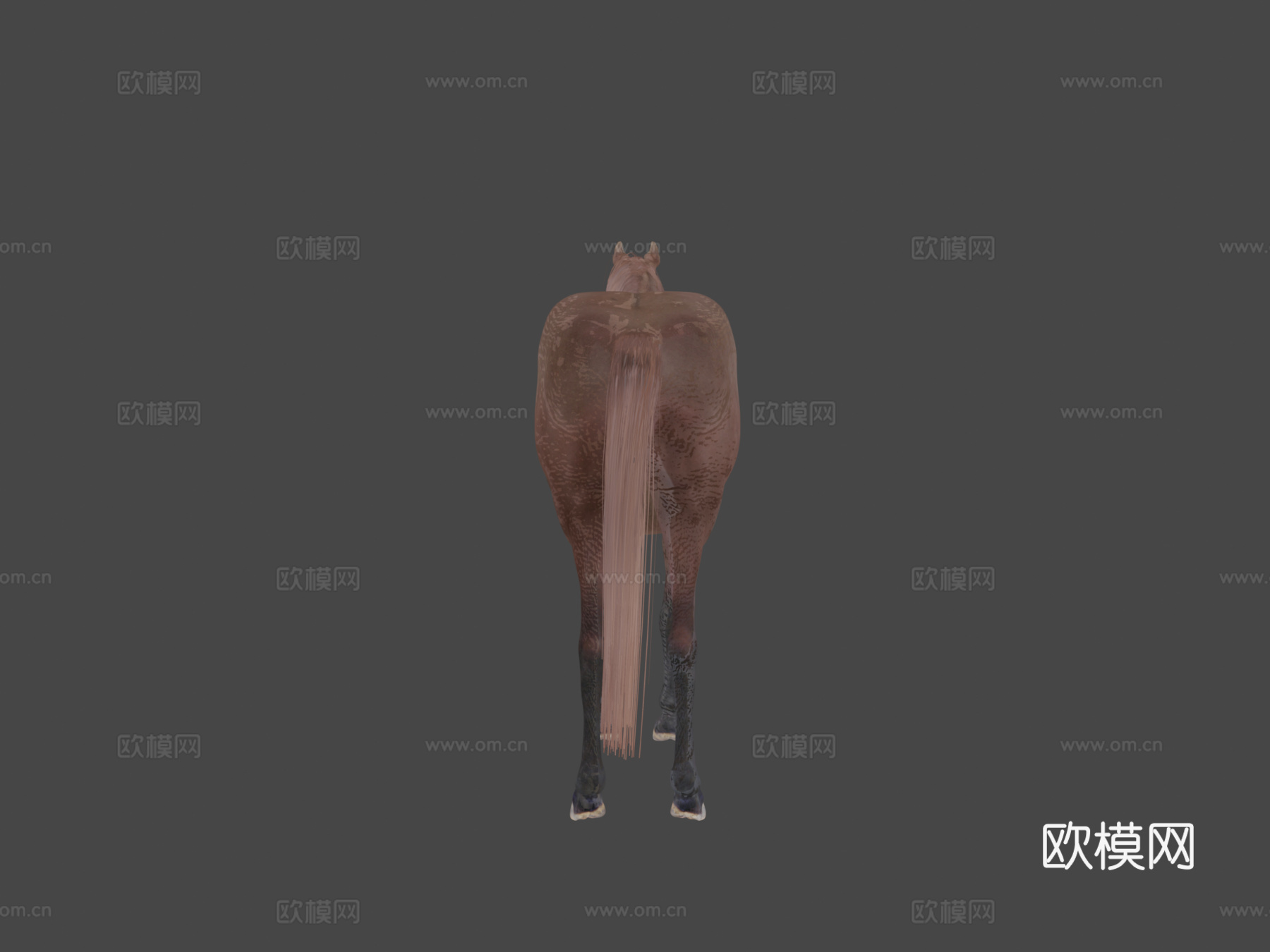 马3d模型