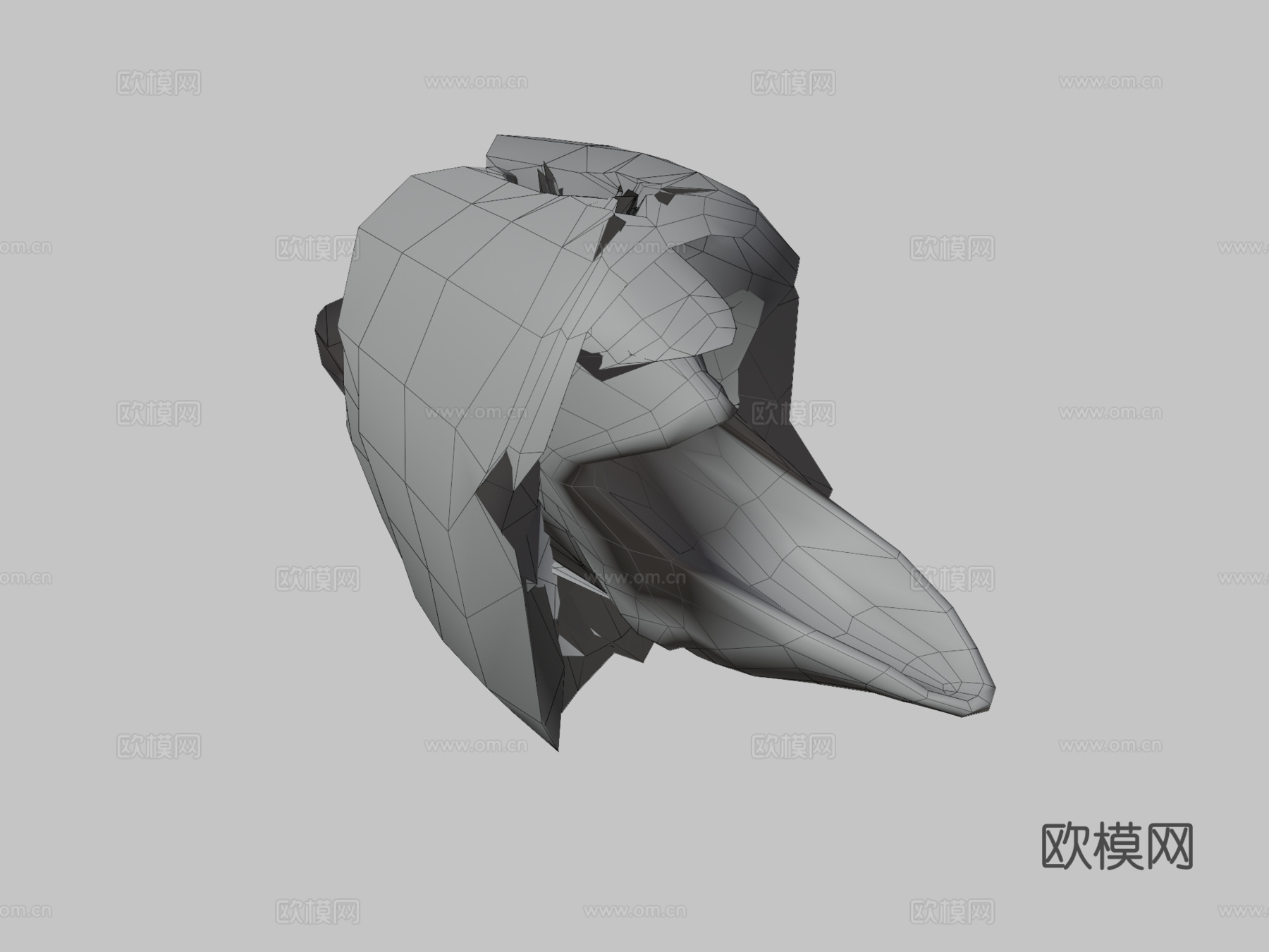 金枪鱼3d模型