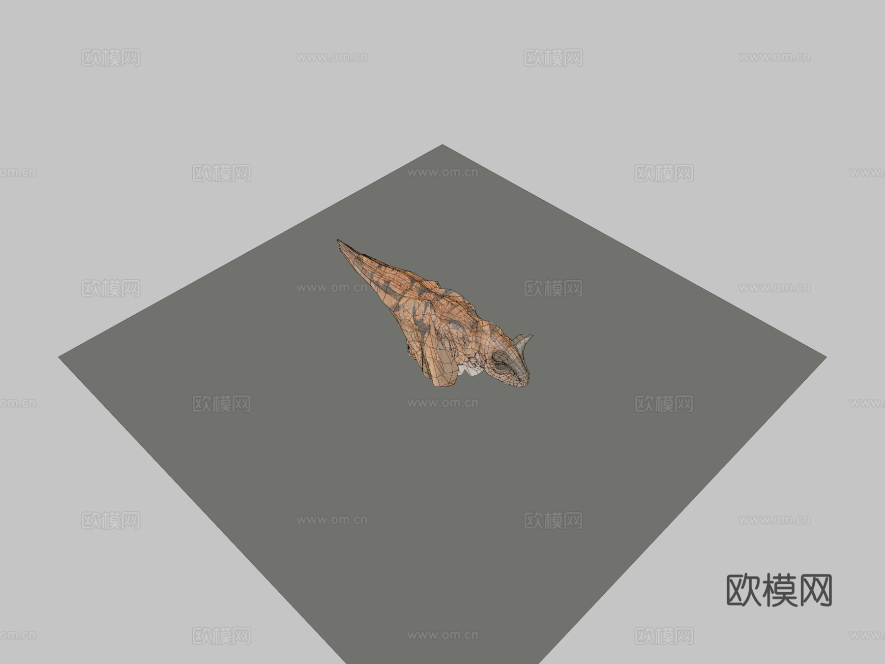 卡诺塔龙萨斯特雷3d模型