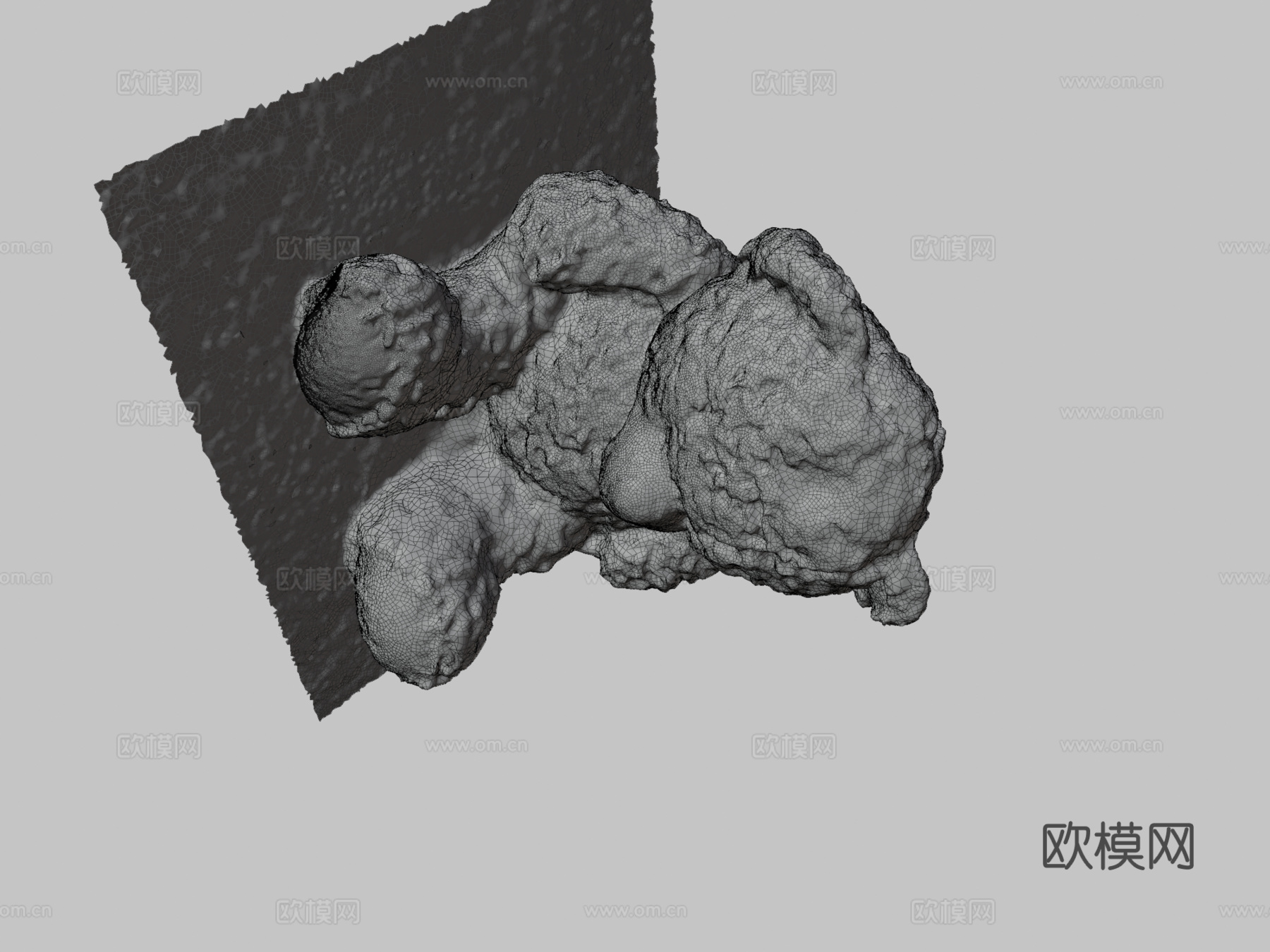 泰迪熊(3D扫描)3d模型