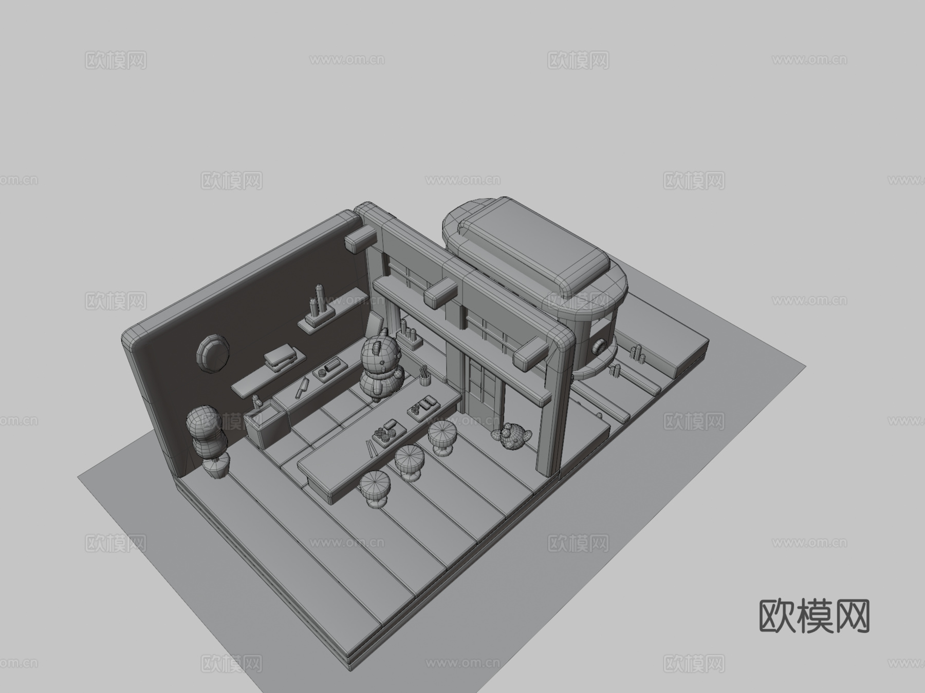 寿司时光3d模型
