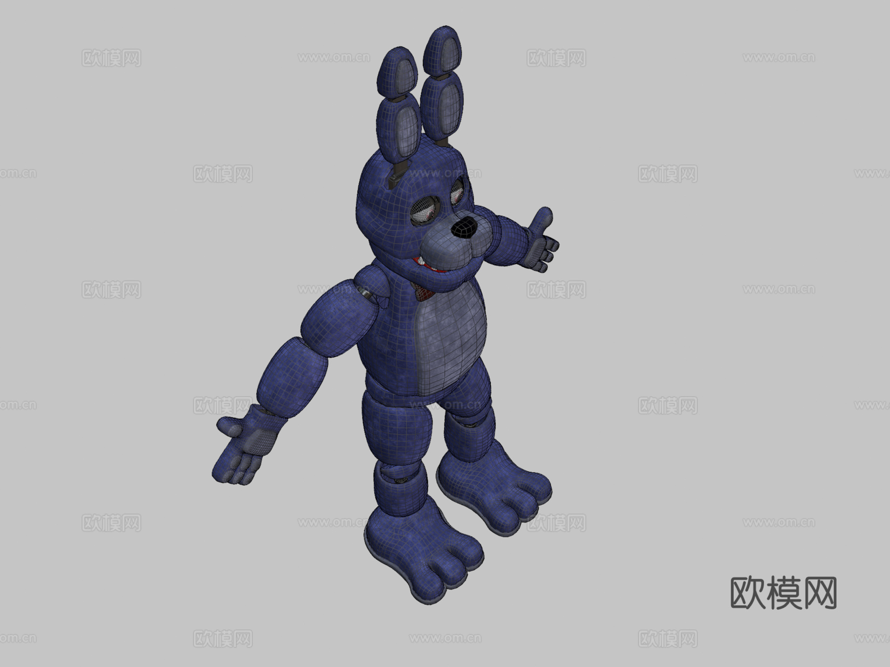 FNaF1邦尼骨架3d模型