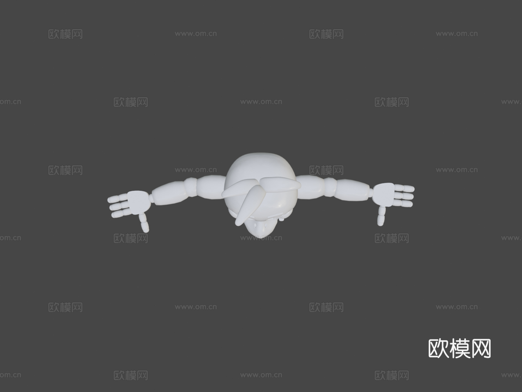 玩具奇卡3d模型
