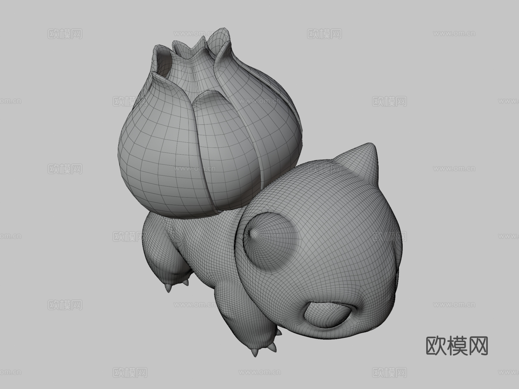 妙蛙种子3d模型