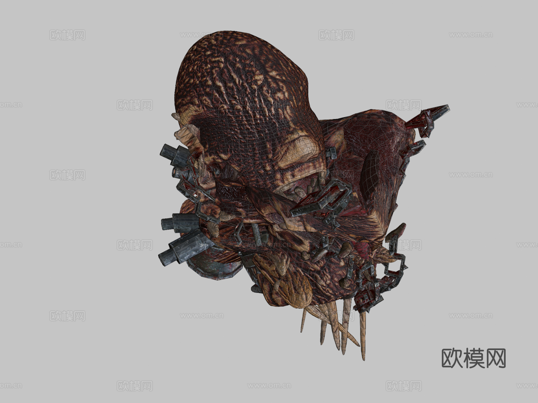 免费生物角色3d模型