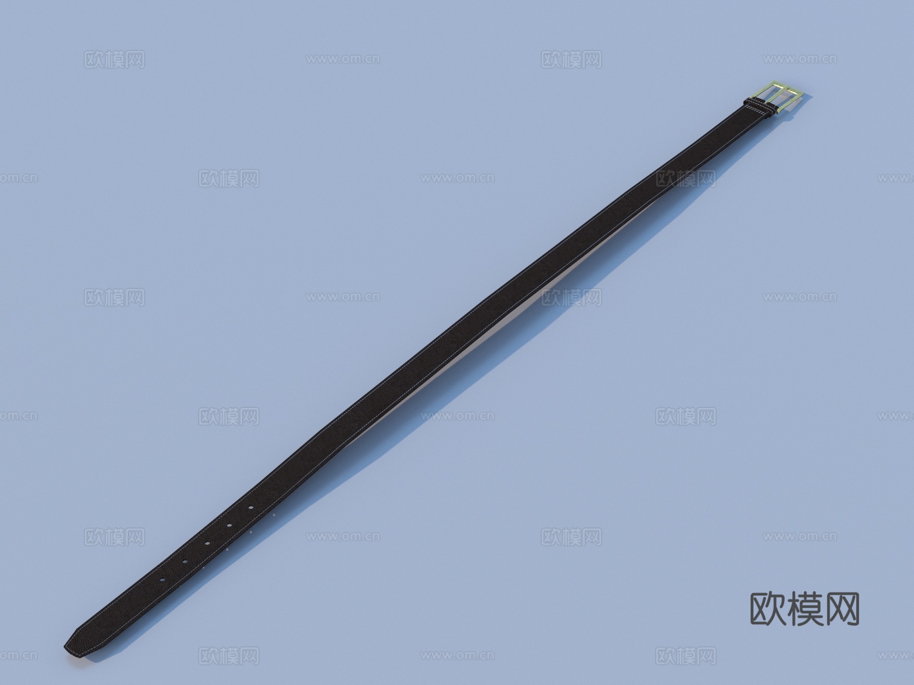 皮带 小品3d模型