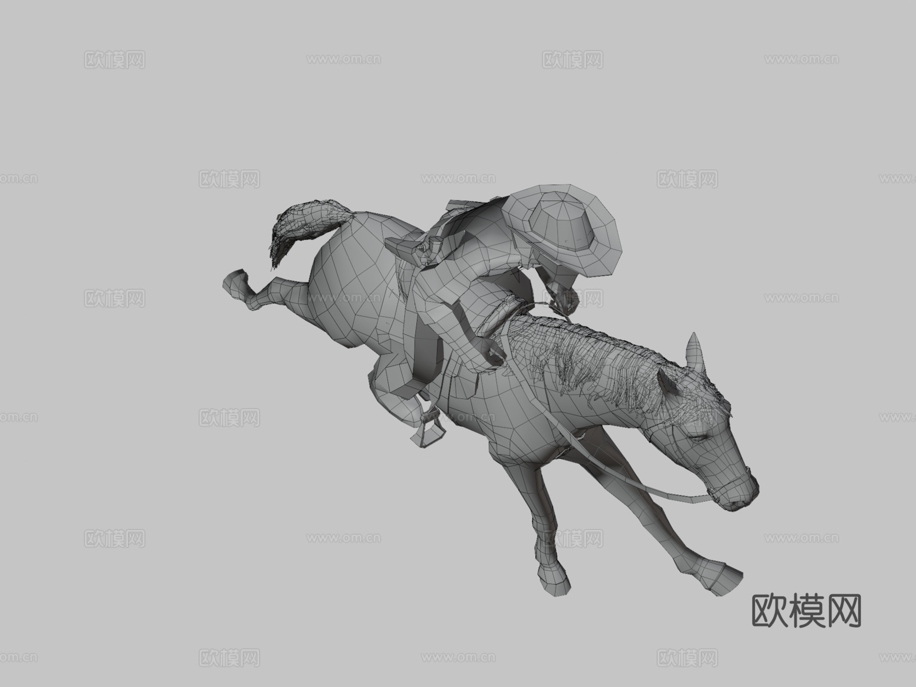 马动画集专业版3d模型