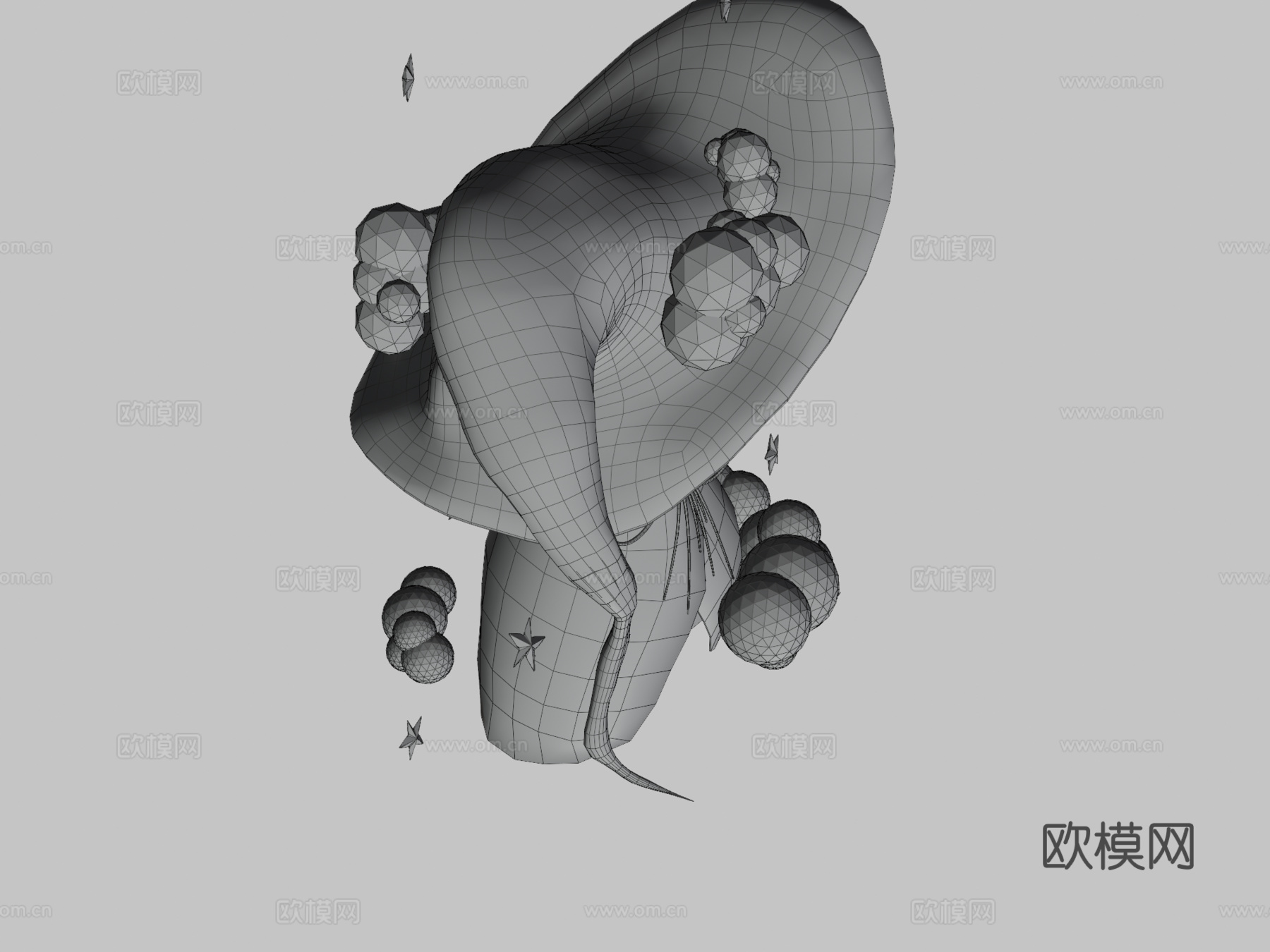 夜羊3d模型