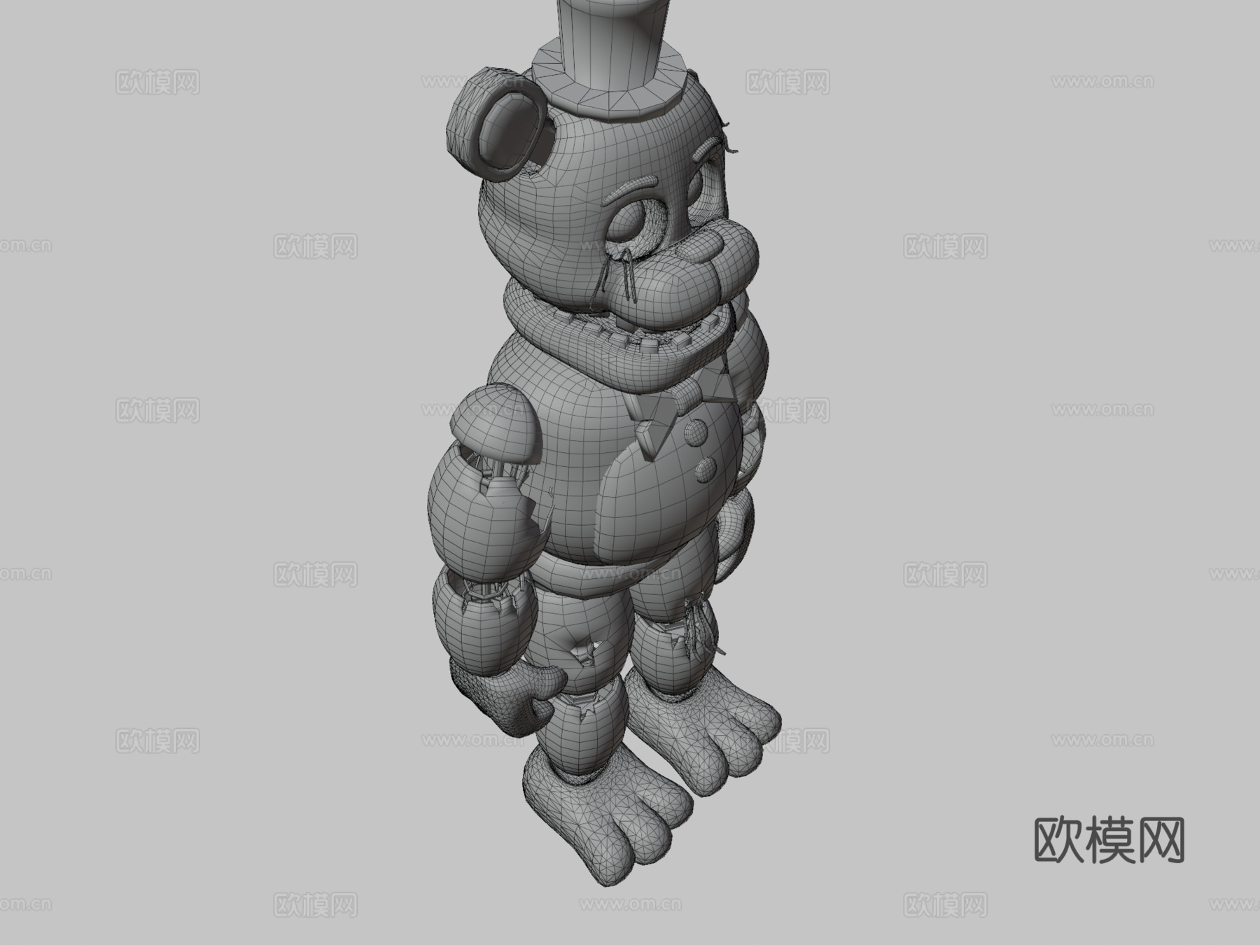 FNAF2-黄金弗雷迪3d模型