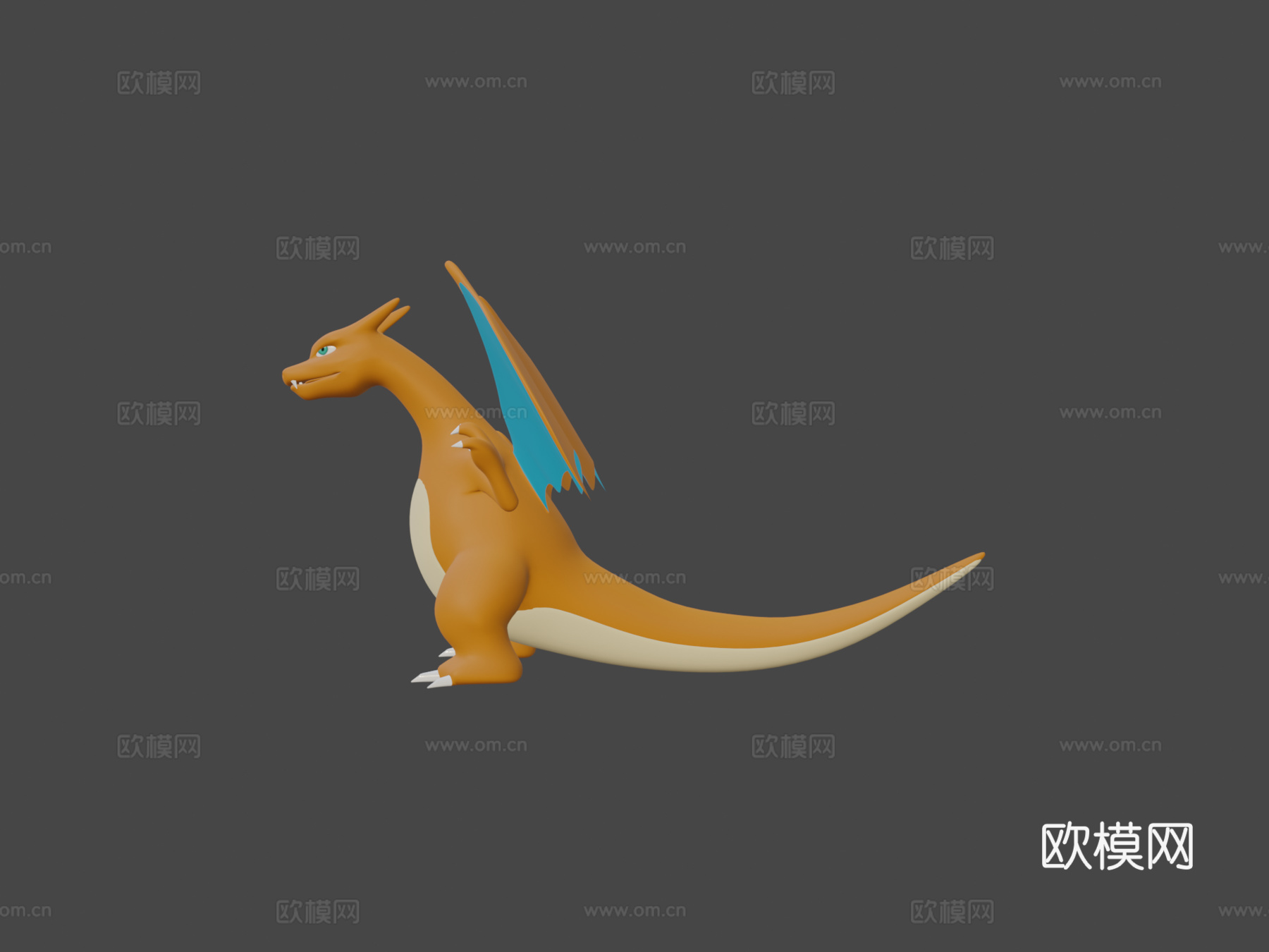 喷火龙3d模型