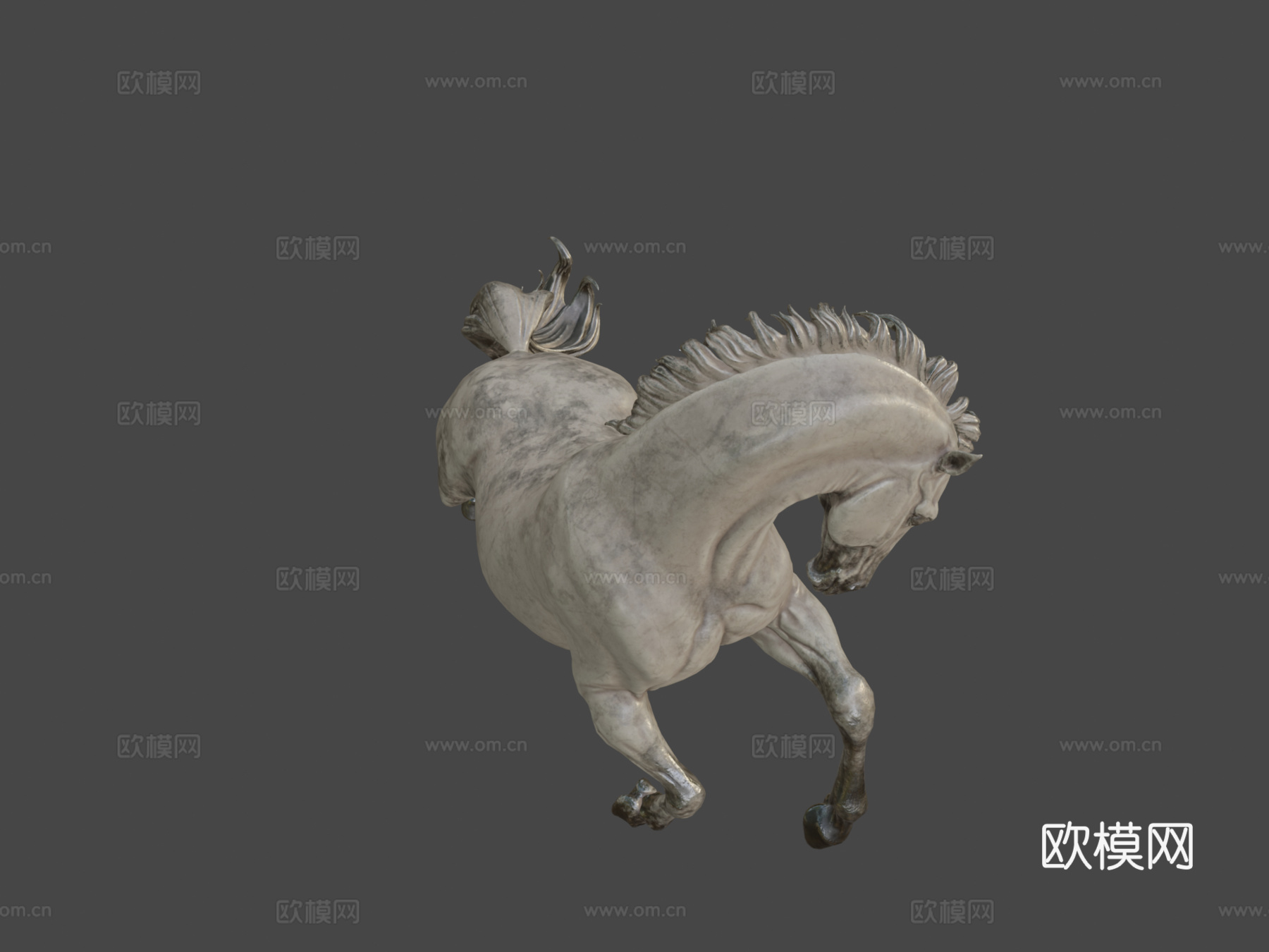 马大理石-3D雕刻3d模型