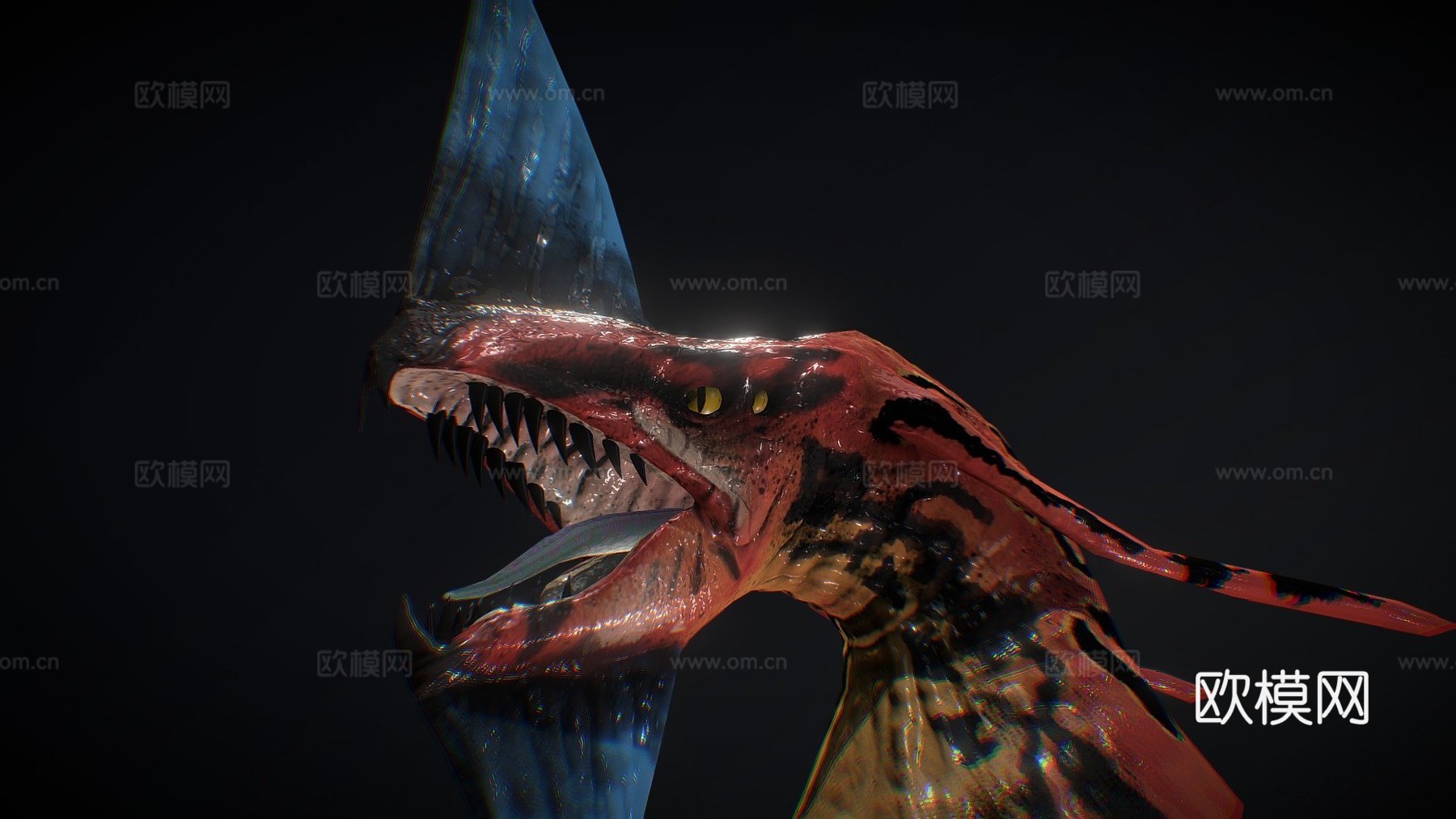 托鲁克马克托龙3d模型