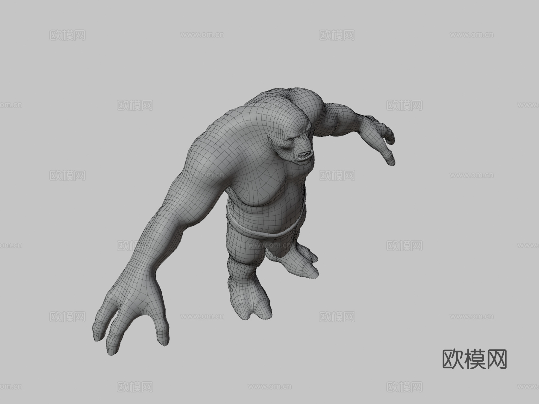 指环王巨怪-3d模型
