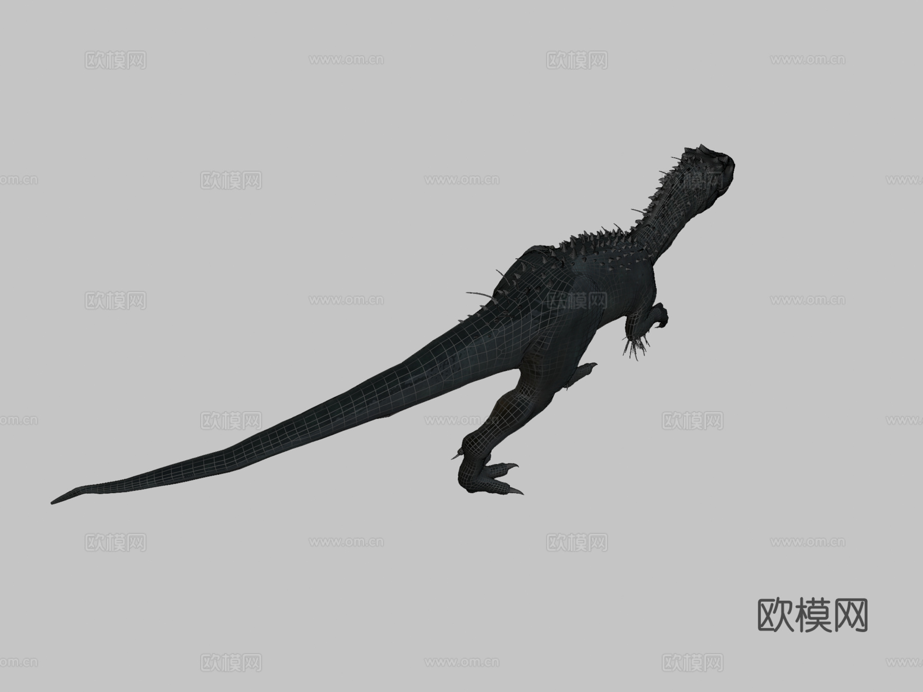 暴虐霸王龙3d模型