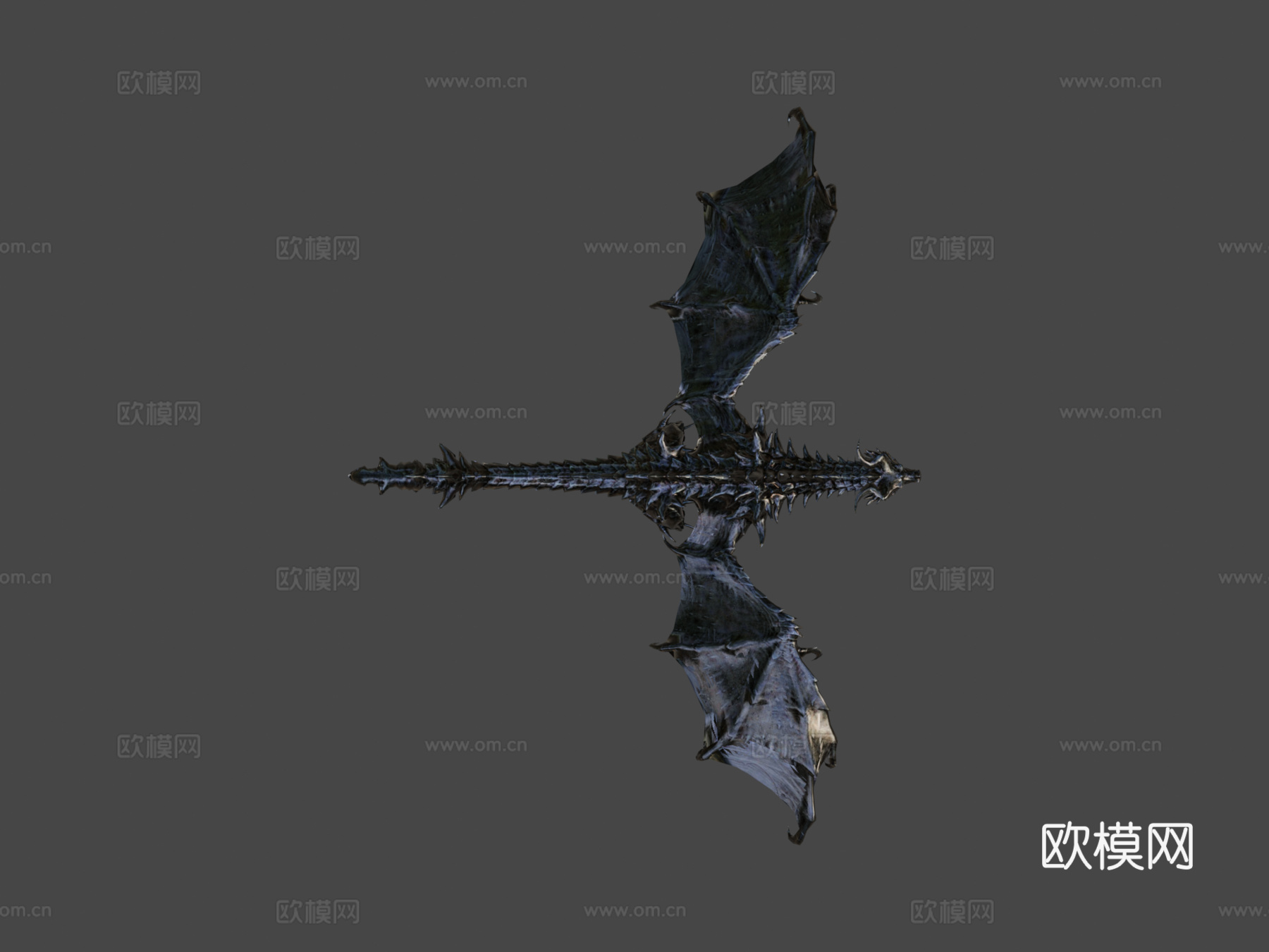 奥杜因龙3d模型