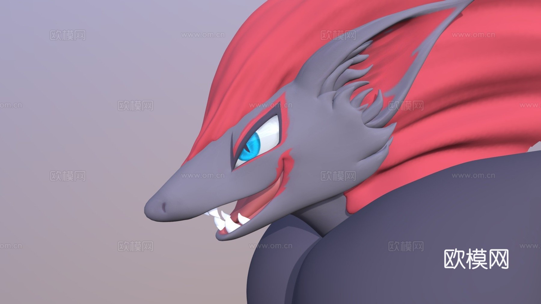 索罗亚克Zbrush雕塑(可下载)3d模型