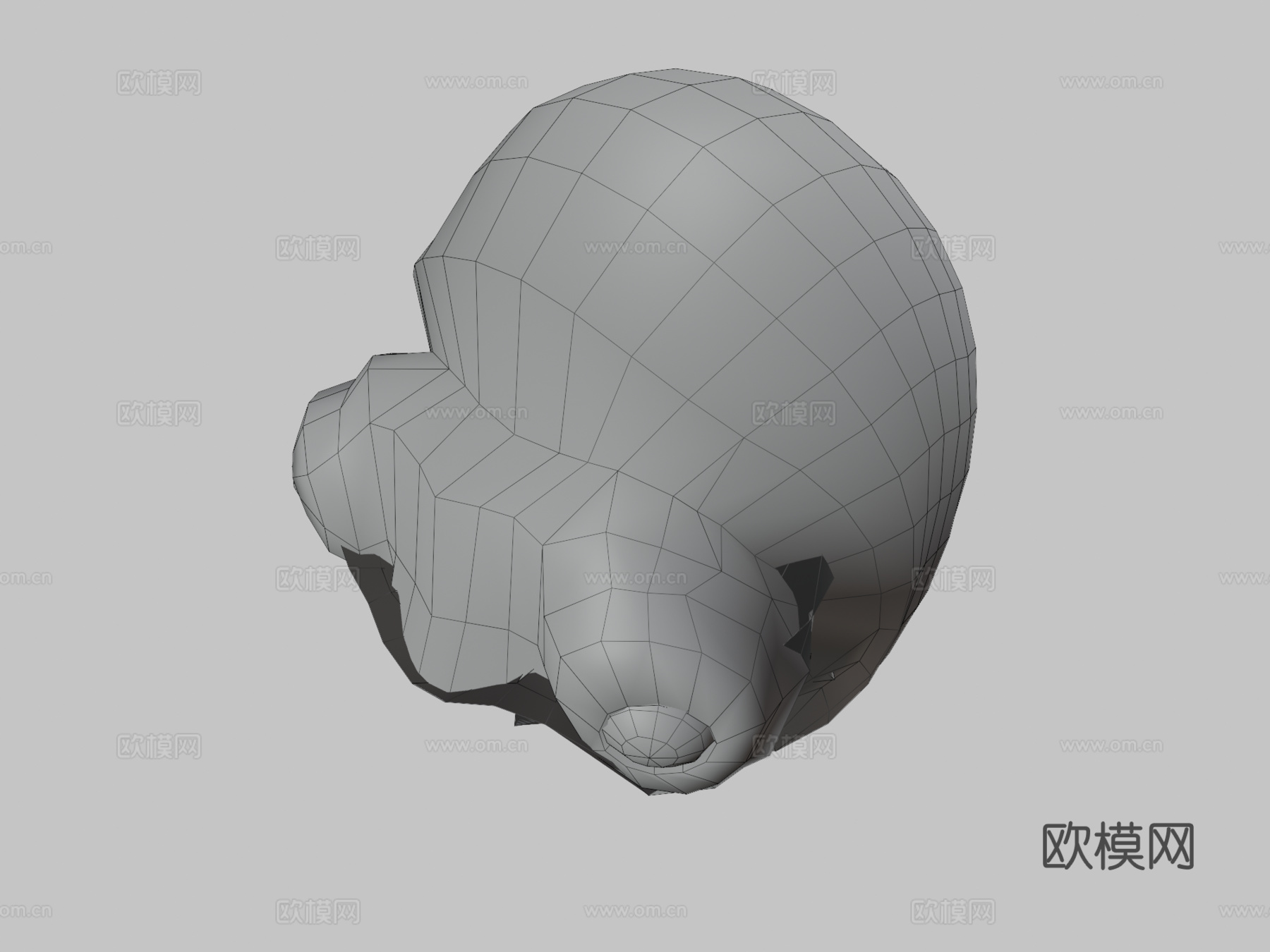 动画章鱼3d模型