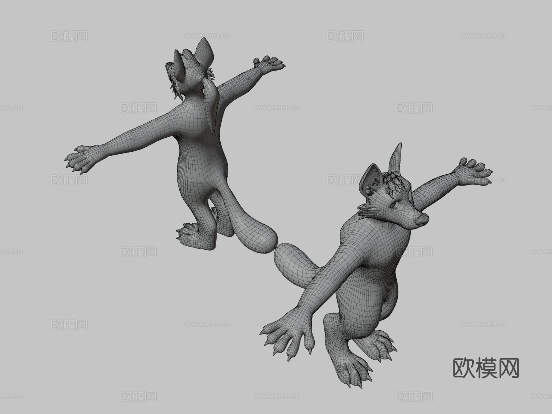 德国牧羊犬VRChat就绪3d模型