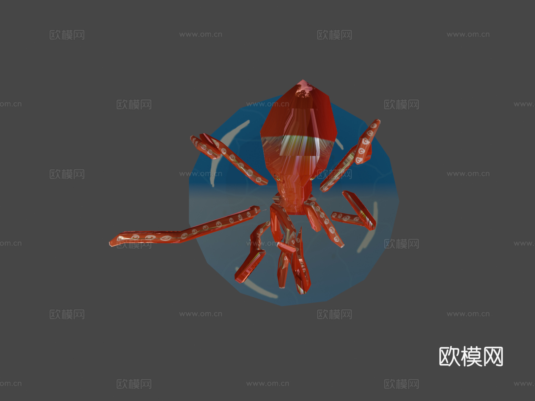 北海巨妖3d模型