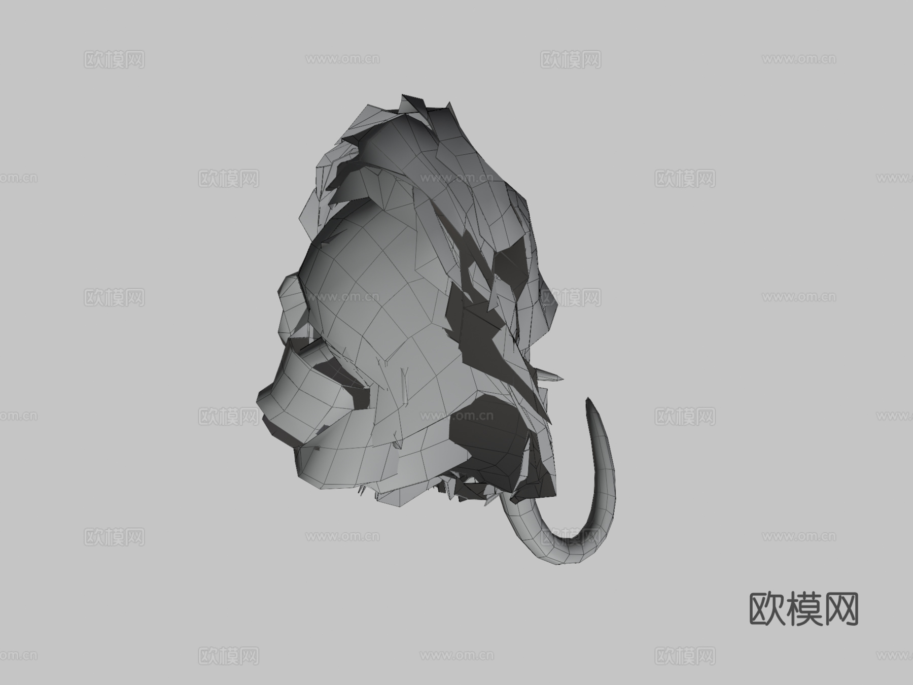 猛犸象3d模型