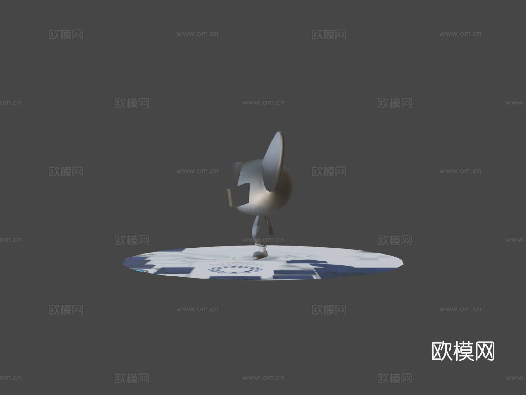 东京奥运会-吉祥物未来永远3d模型