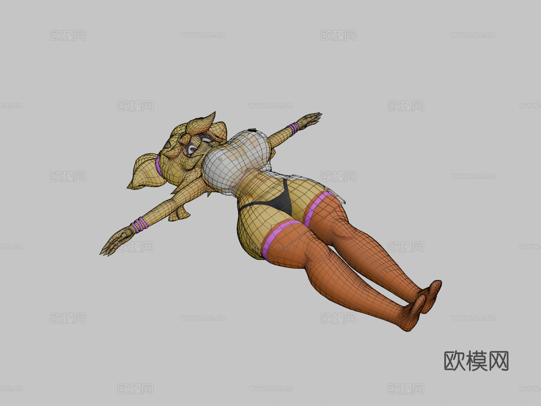 FNIA_奇库_动漫3d模型