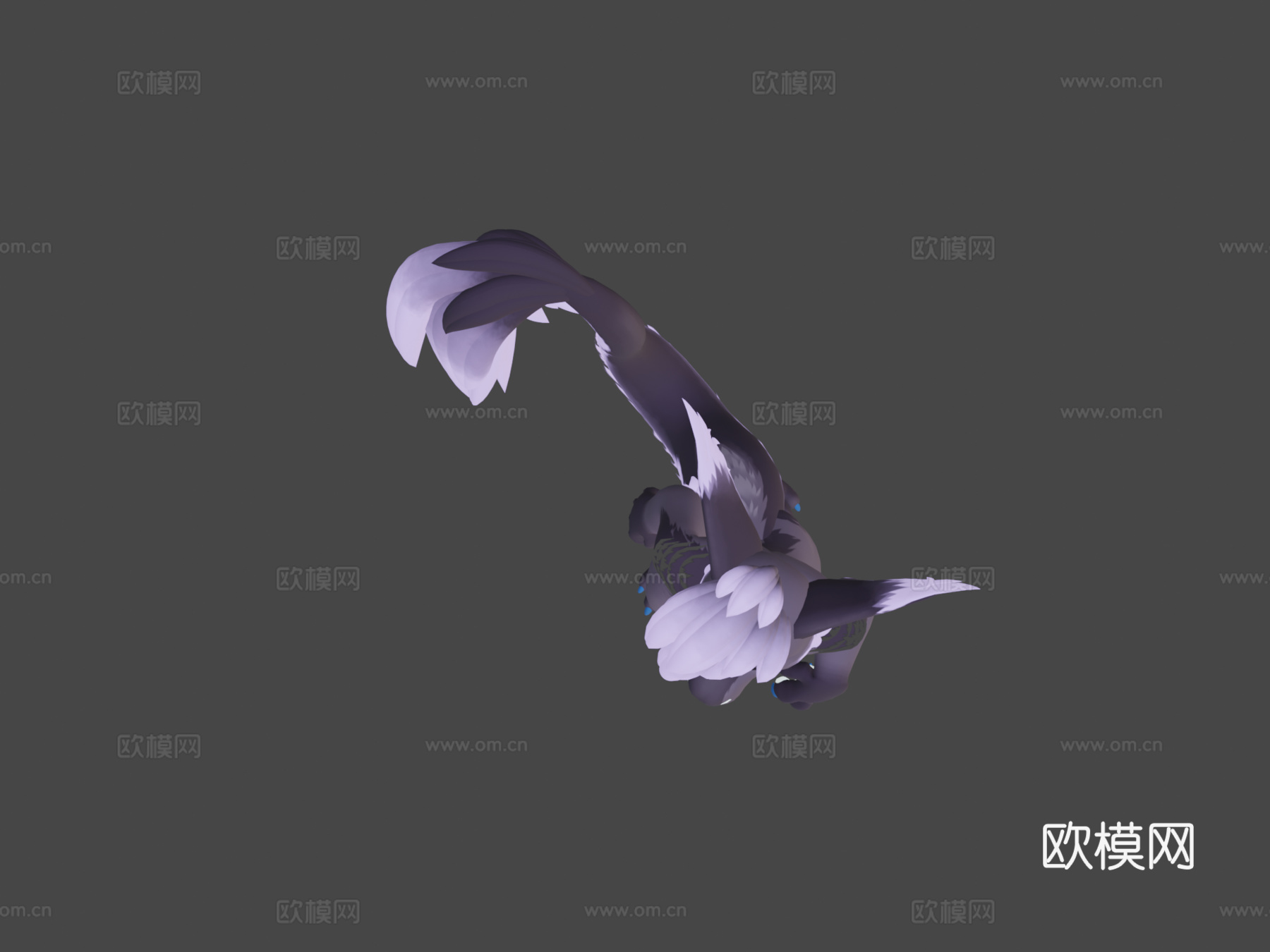 德拉肯VRChat虚拟形象3d模型