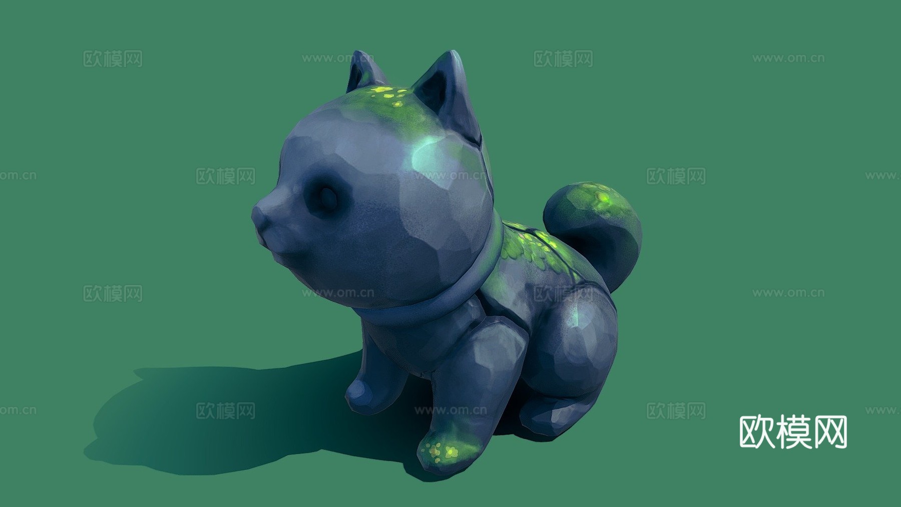 石柴犬3d模型