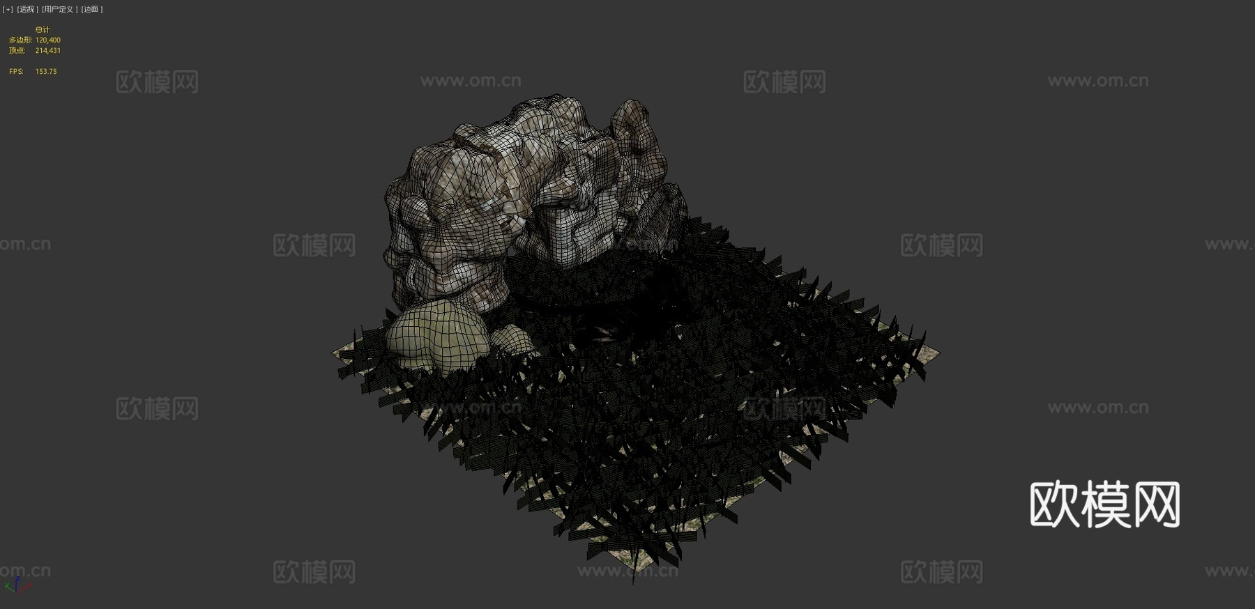 最后的守护者-翠可3d模型