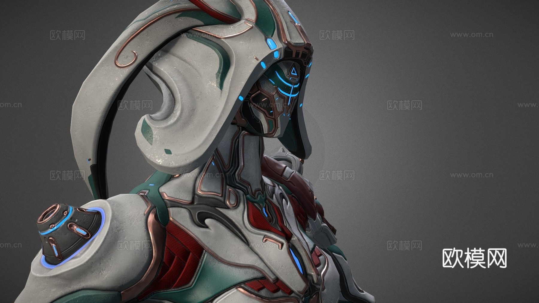 星际战甲-伊瓦拉-妖怪3d模型