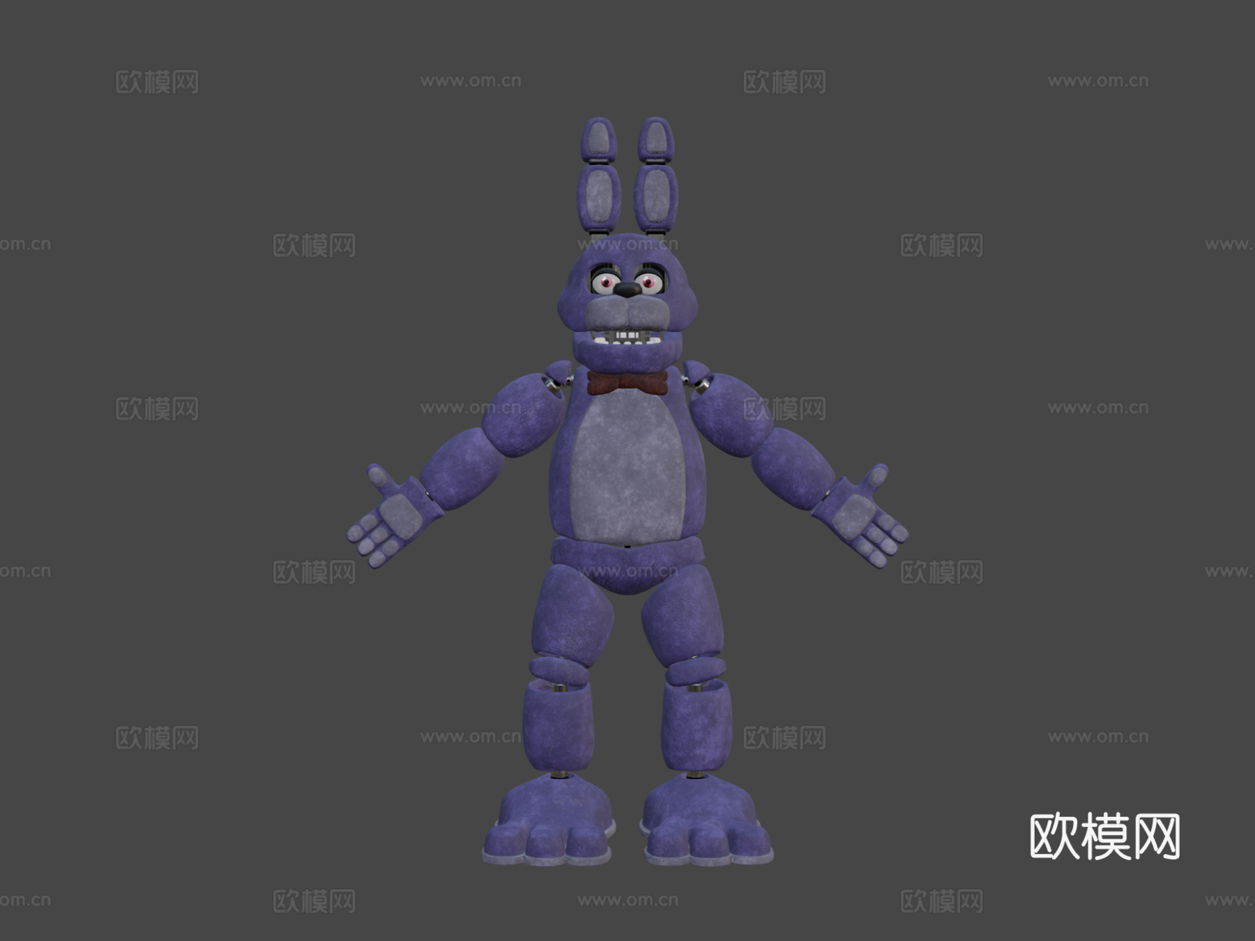 FNaF1邦尼骨架3d模型