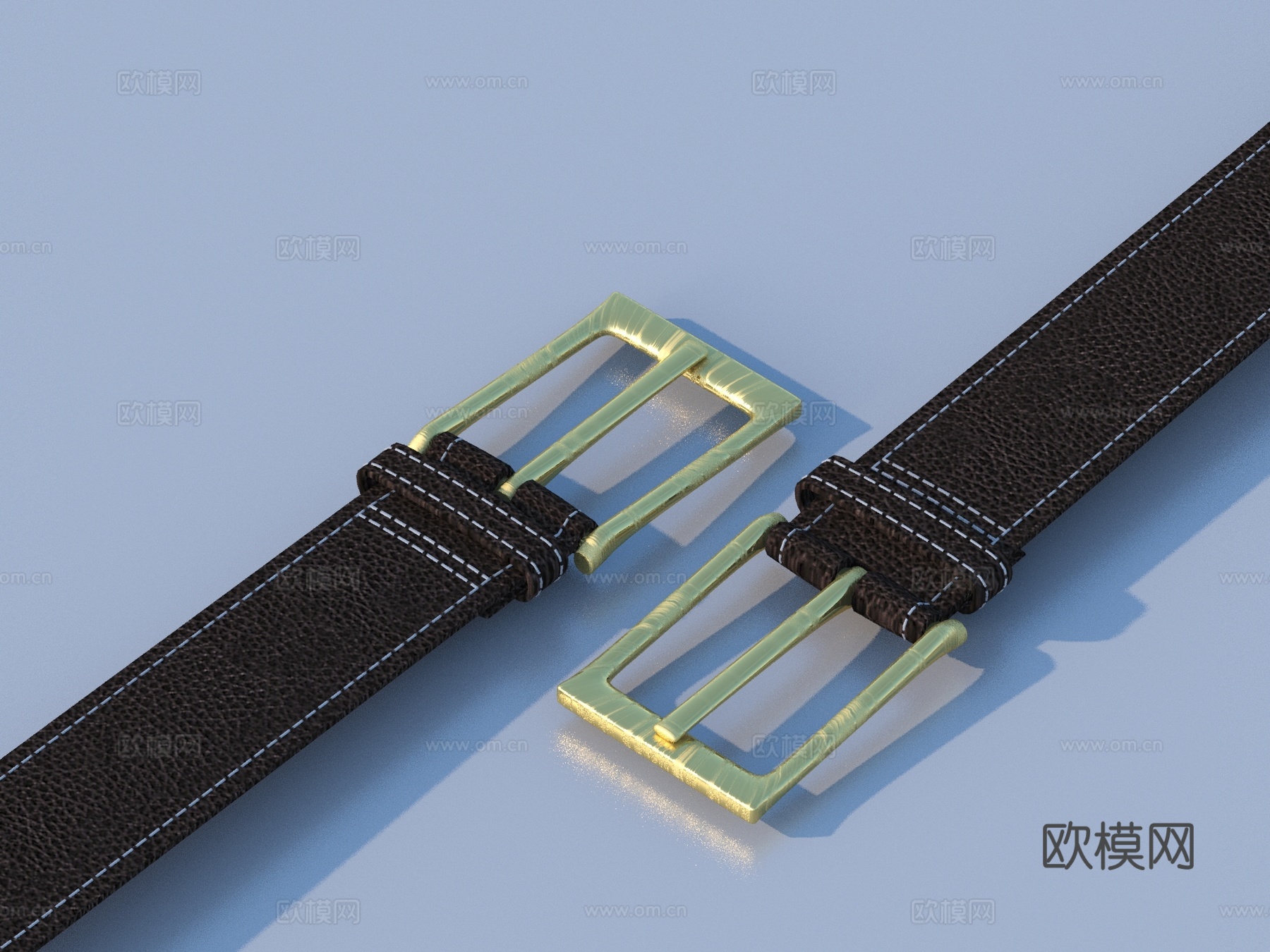 皮带 小品3d模型