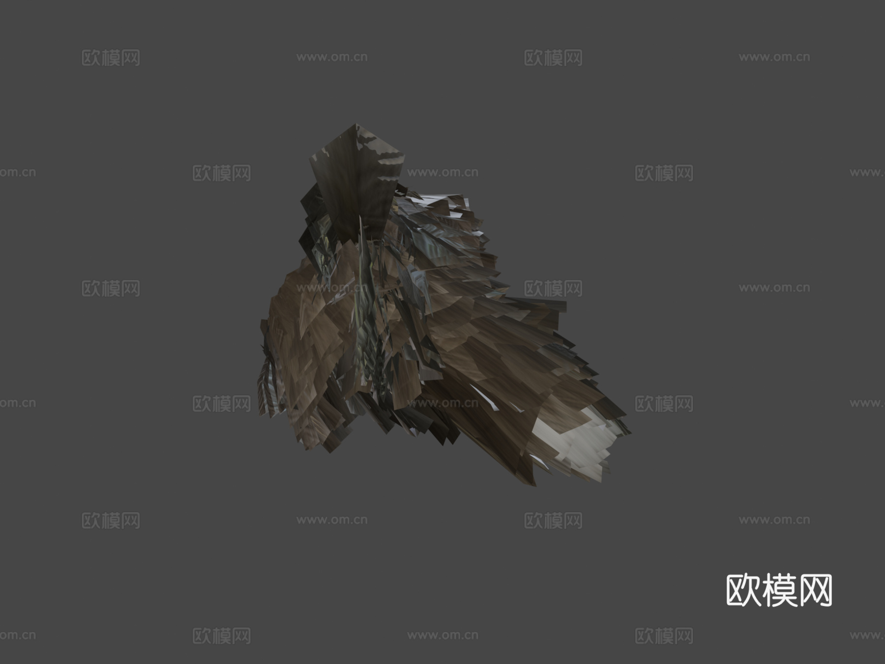 白头海雕3d模型