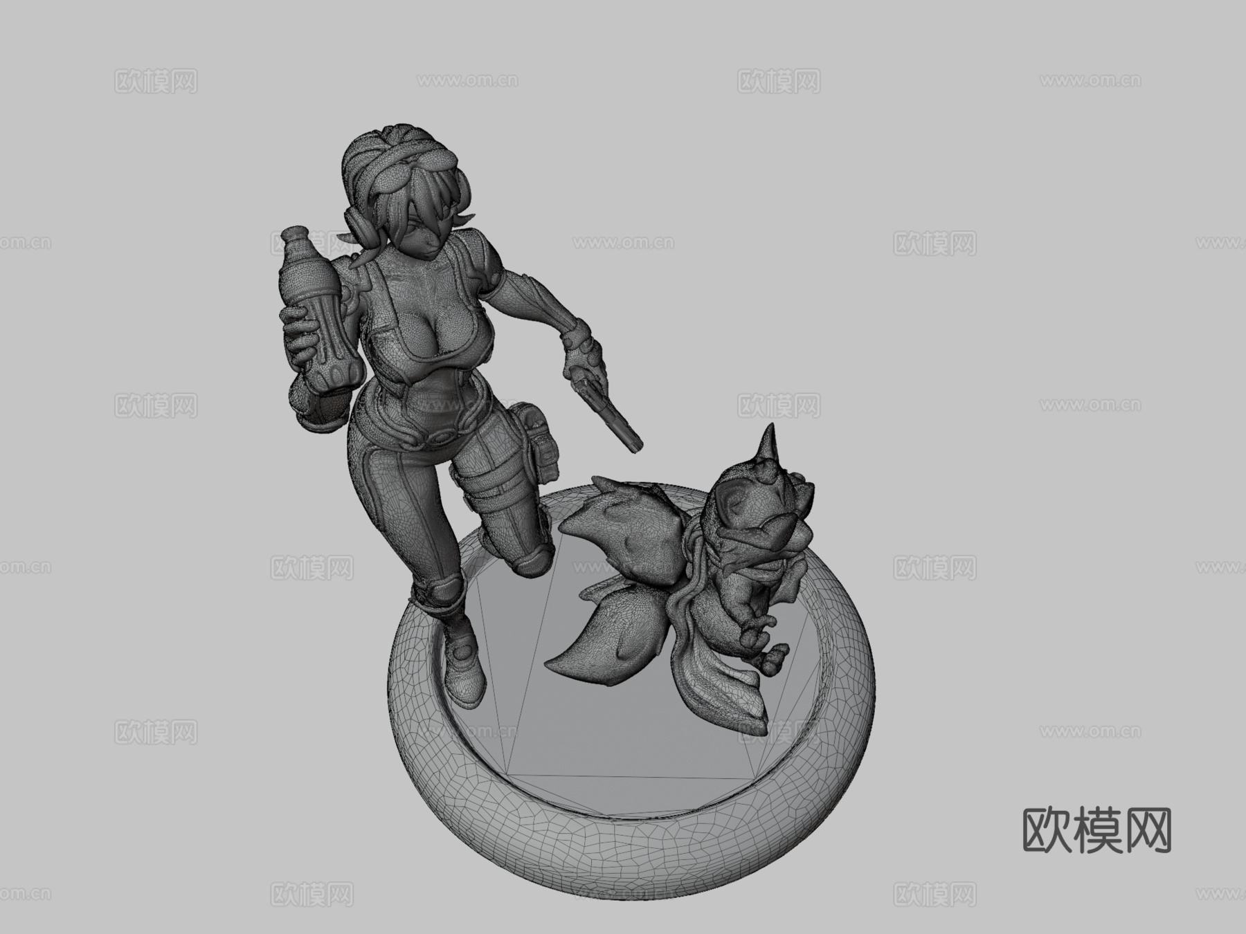 糖果特工3d模型