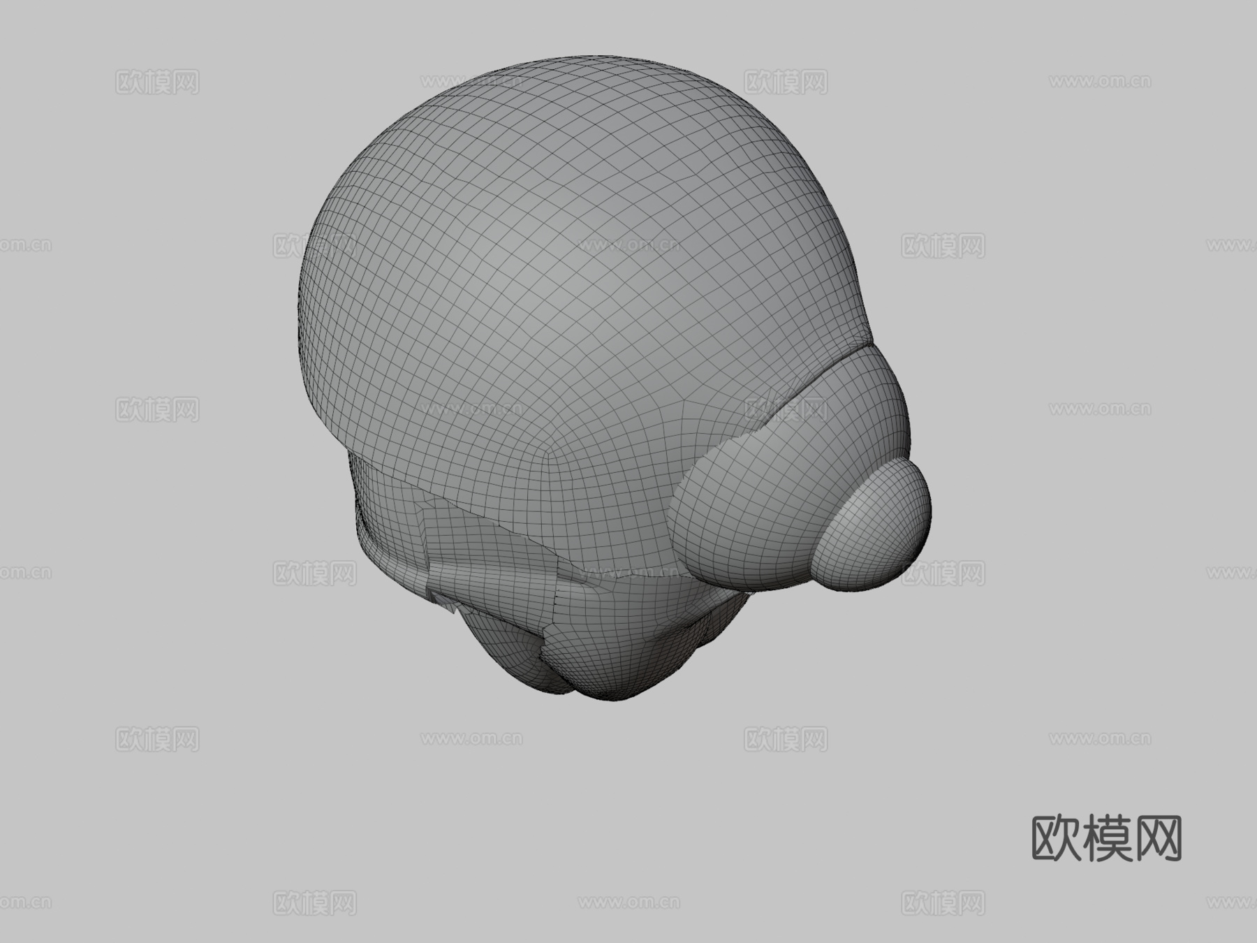 毒刺弗林-班班花园23d模型