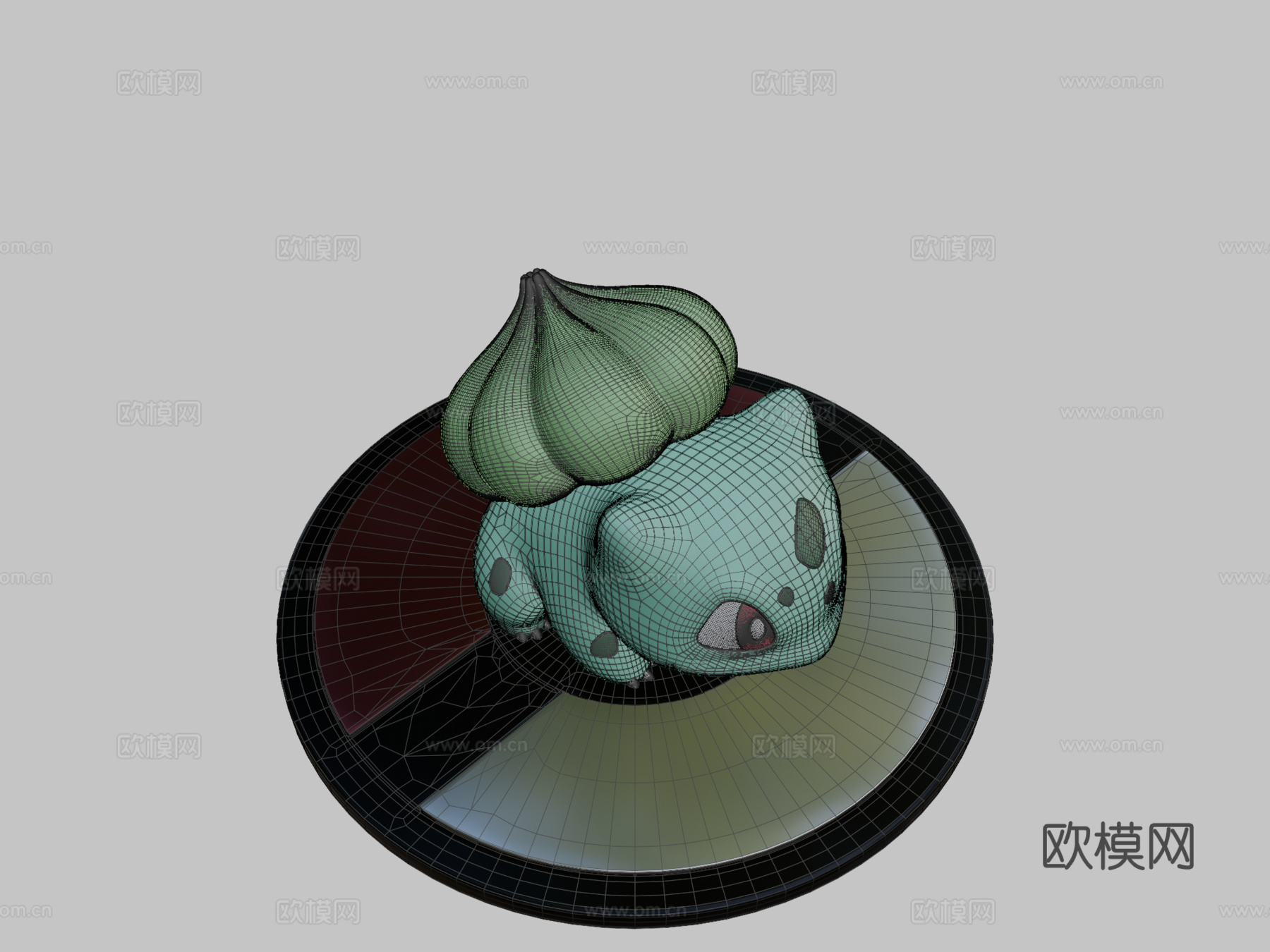 妙蛙种子3d模型