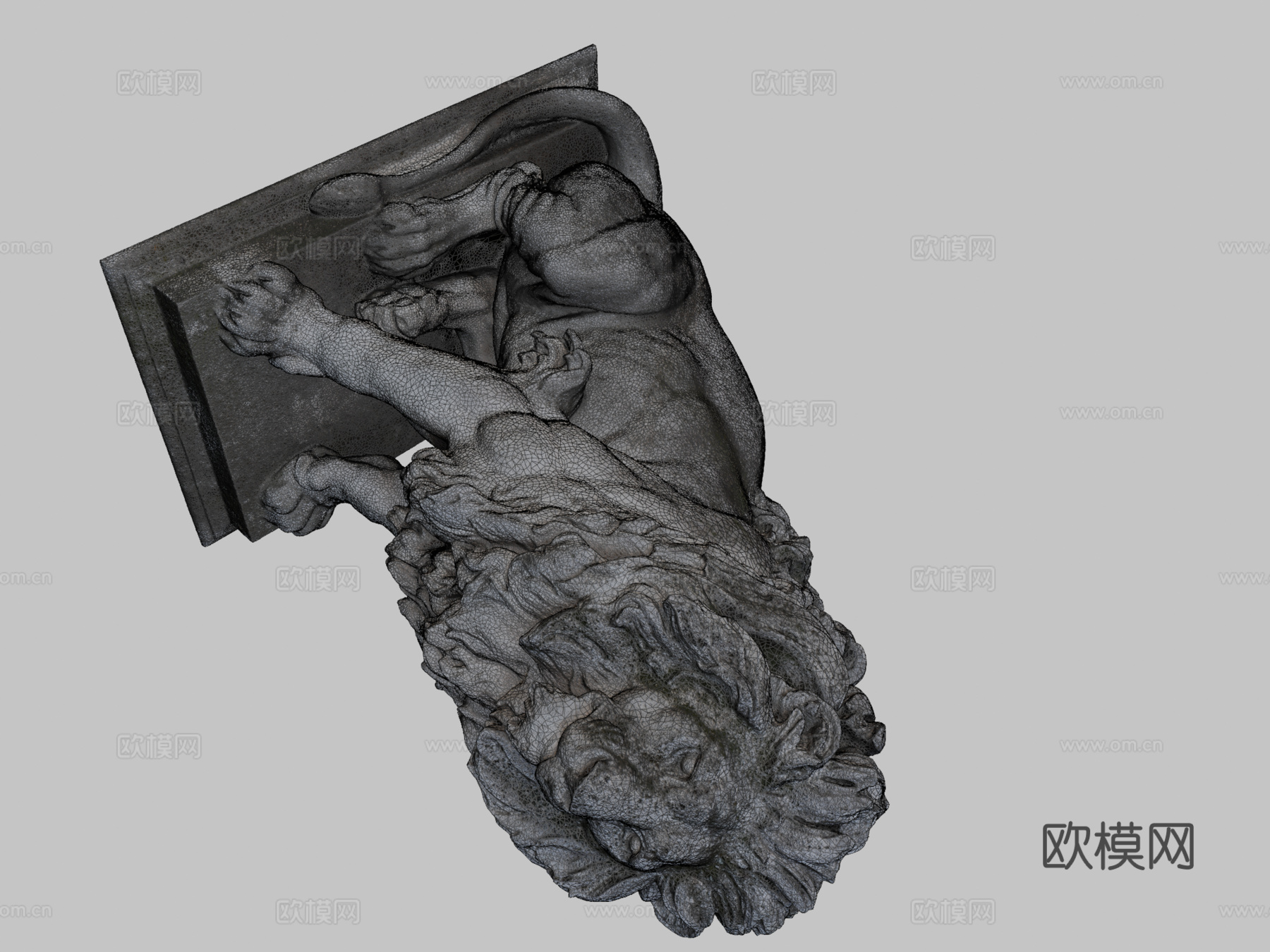 狮子(noe-3d.at)_33d模型