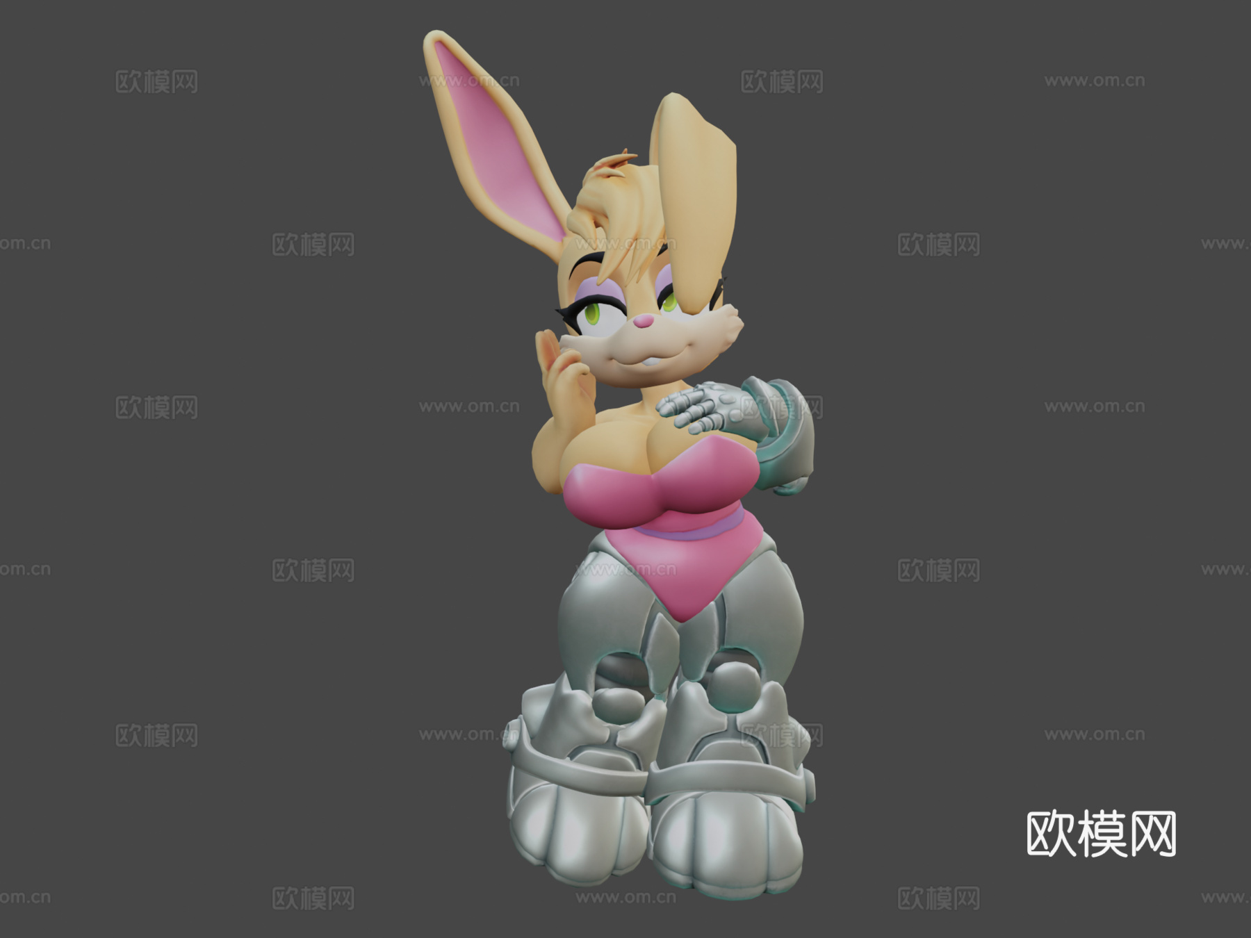邦妮机械兔-VR聊天3d模型