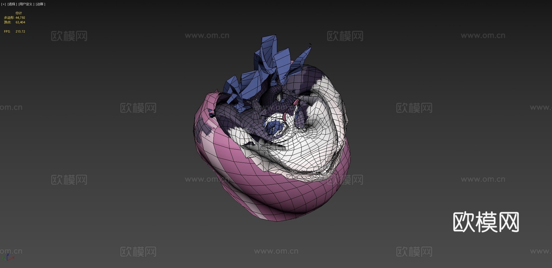 克莱尔3d模型