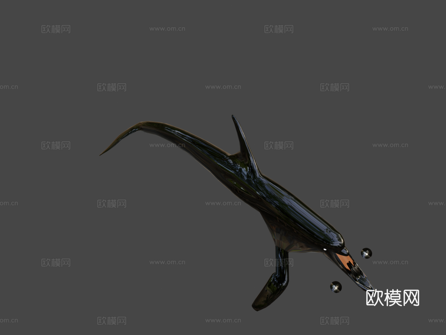 虎鲸3d模型
