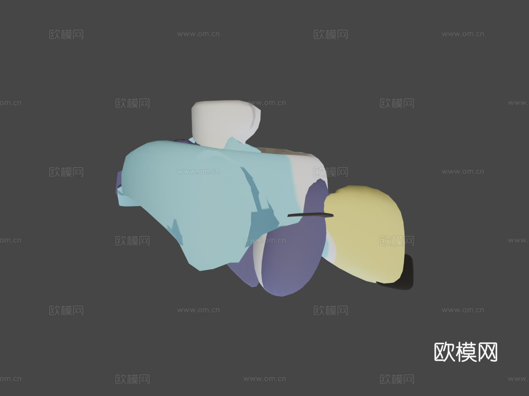 布鲁伊3d模型