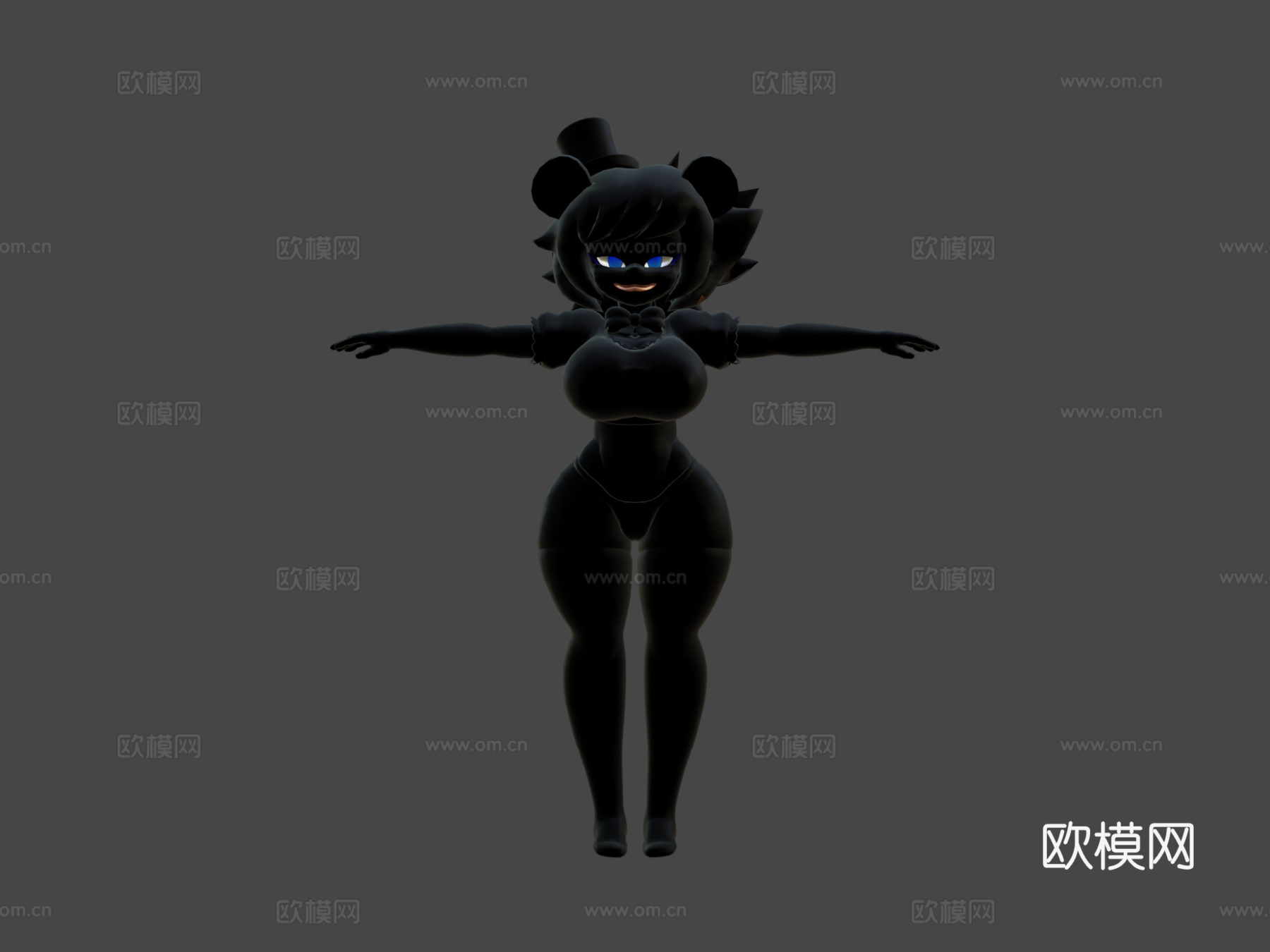 弗蕾迪娜_卡莉3D3d模型