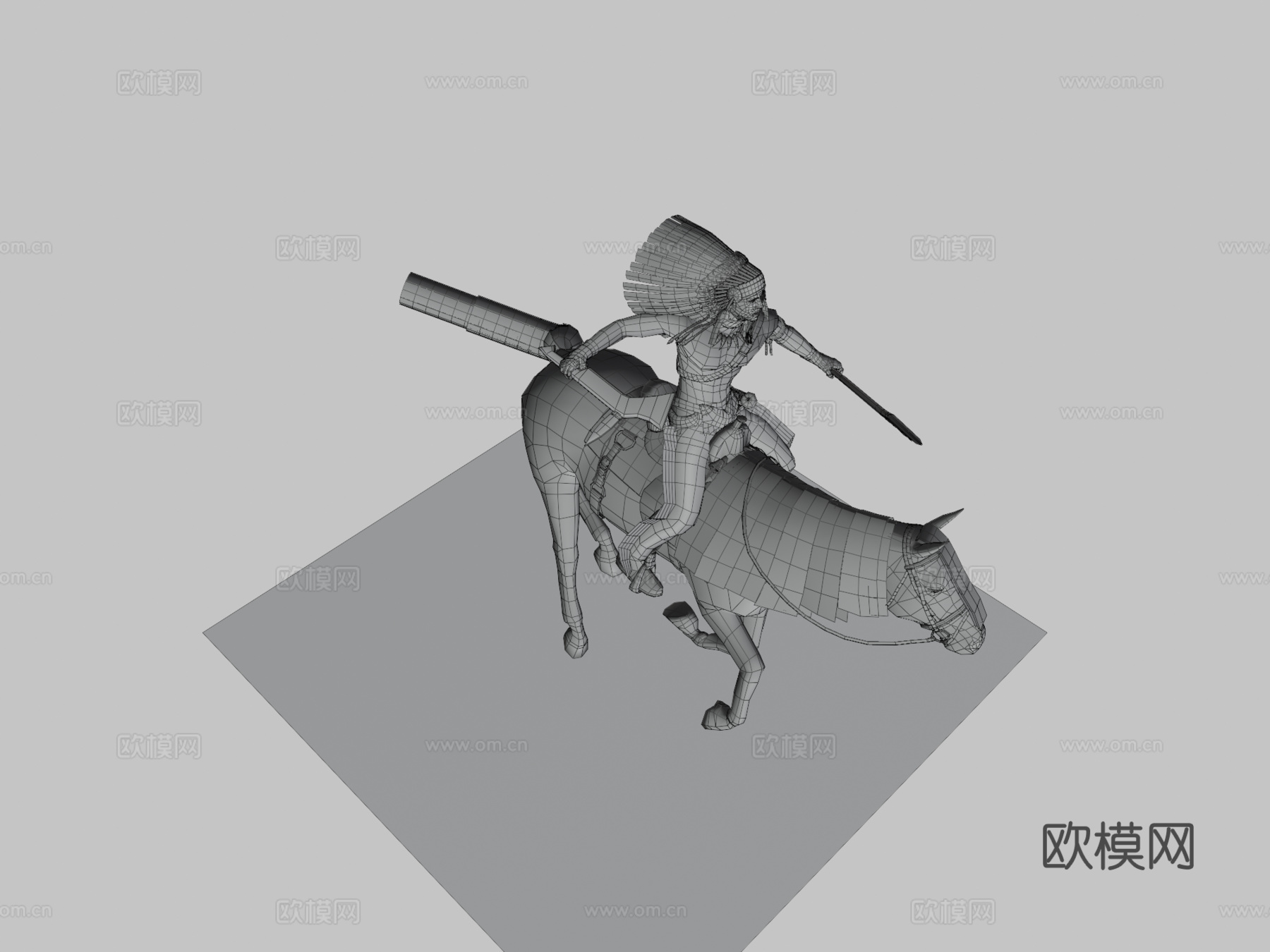 卡斯奇尔角色概览3d模型